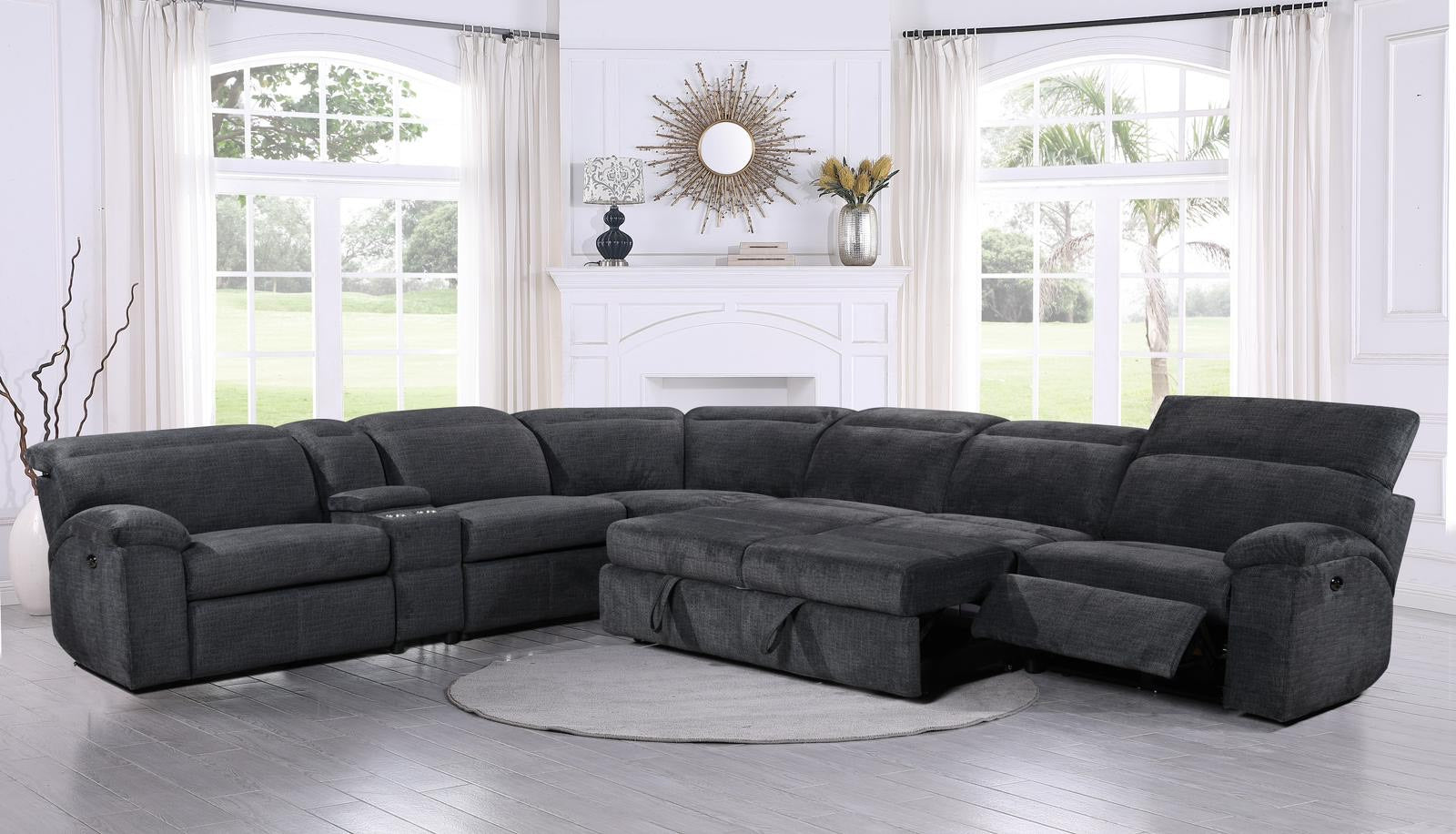 Edison Recliner Sectional