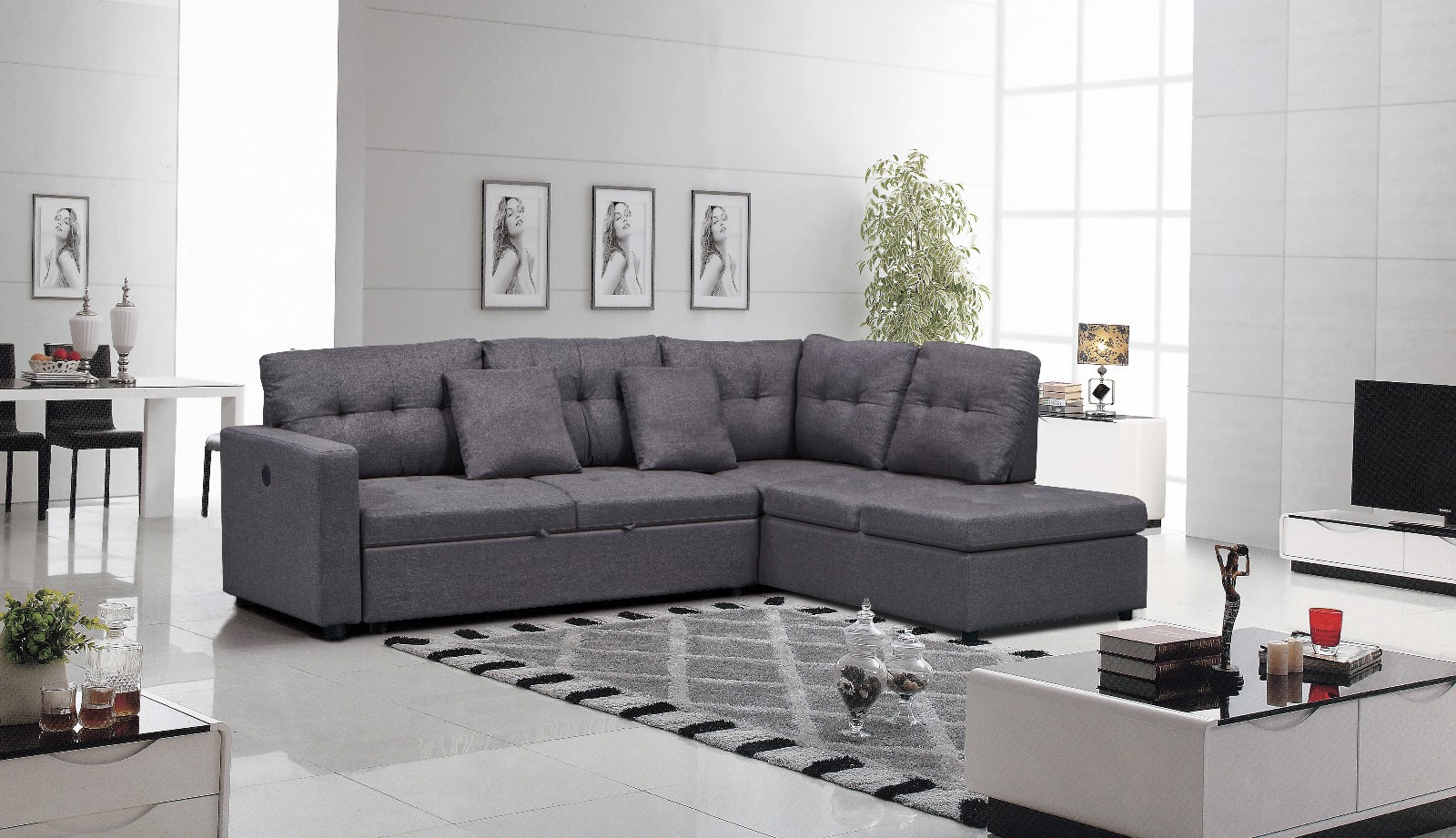 Gambit Sleeper Sectional