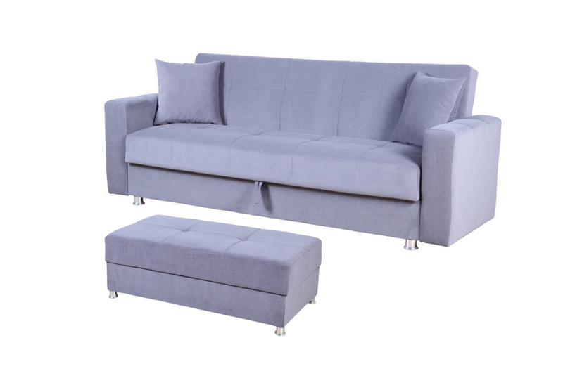 Storage Sofa Bed & Storage Ottoman - IF-9310