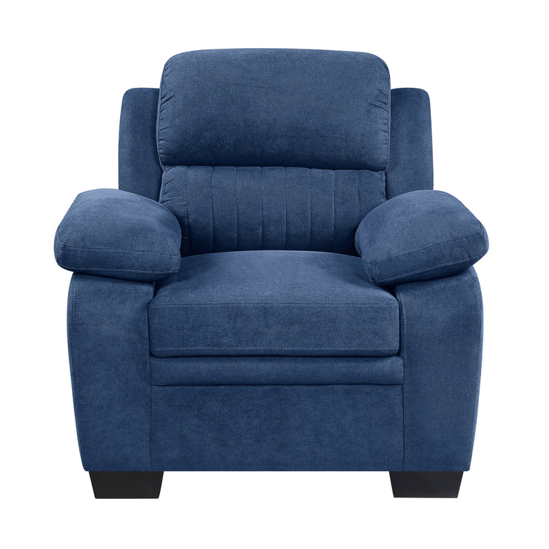 Holleman 3pc Sofa Set in Blue