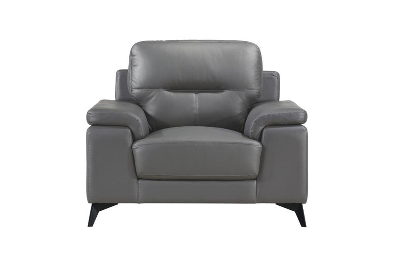 Mischa Genuine Leather/Match Sofa Set