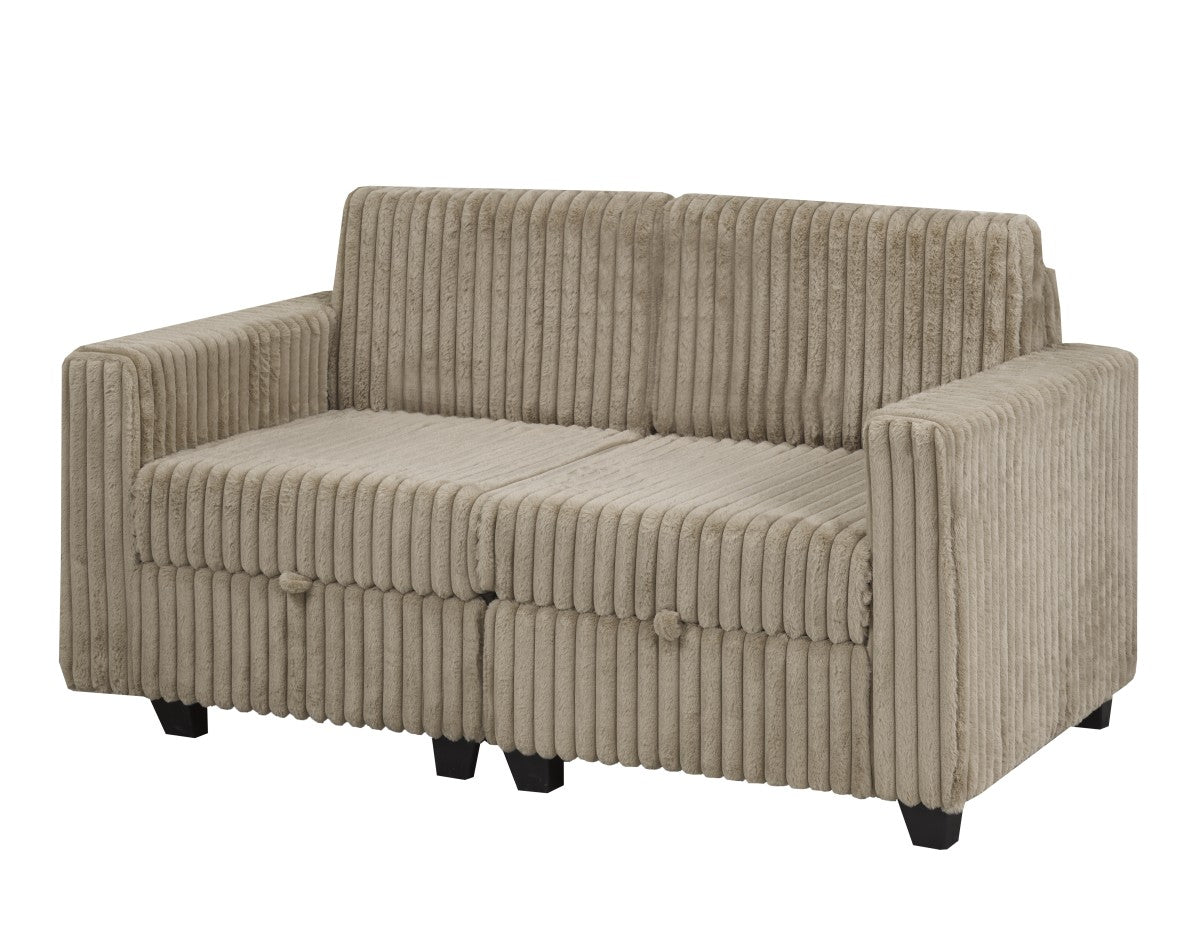 Lotus Modular Storage Sectional