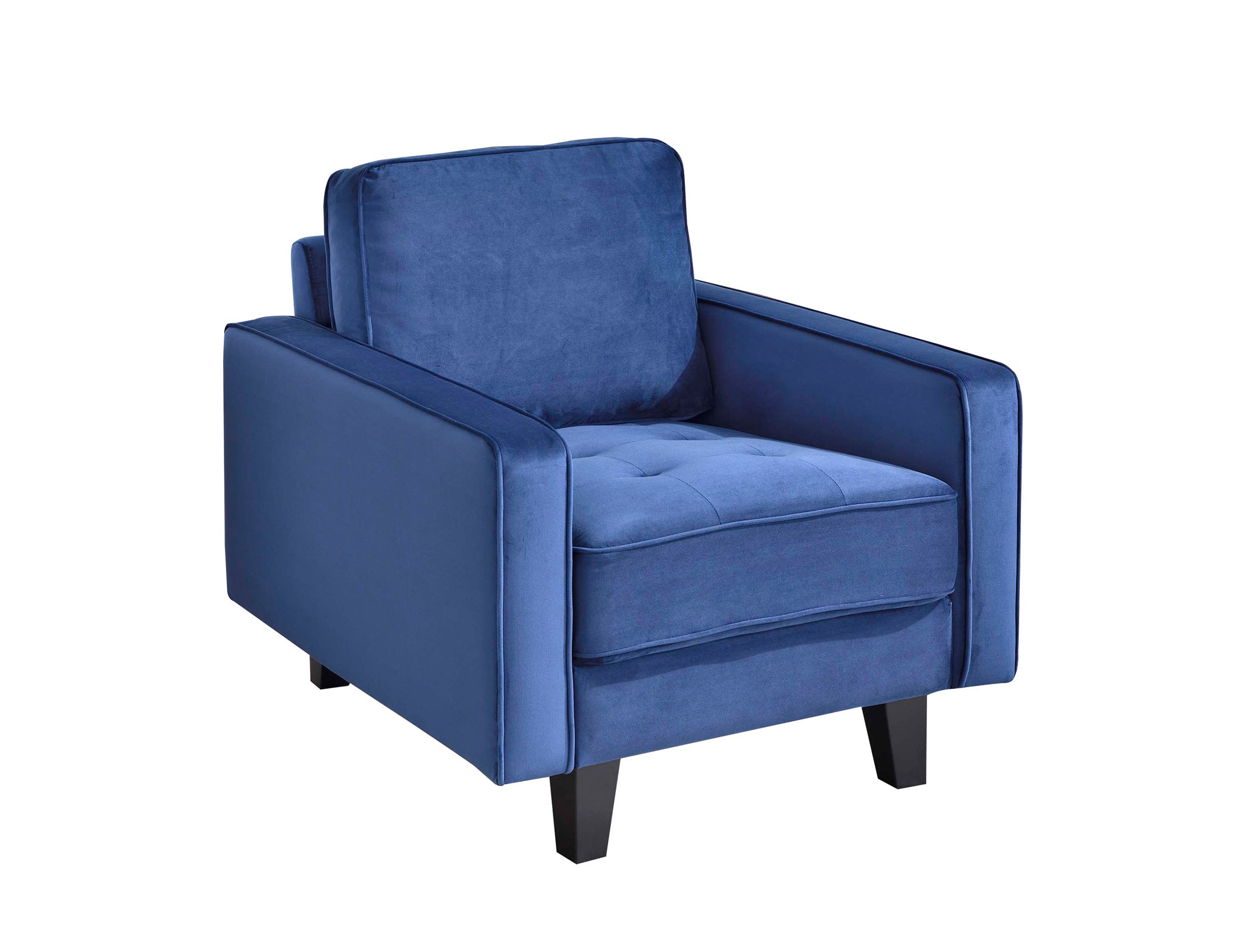 Toulouse 3pc Sofa Set in Blue