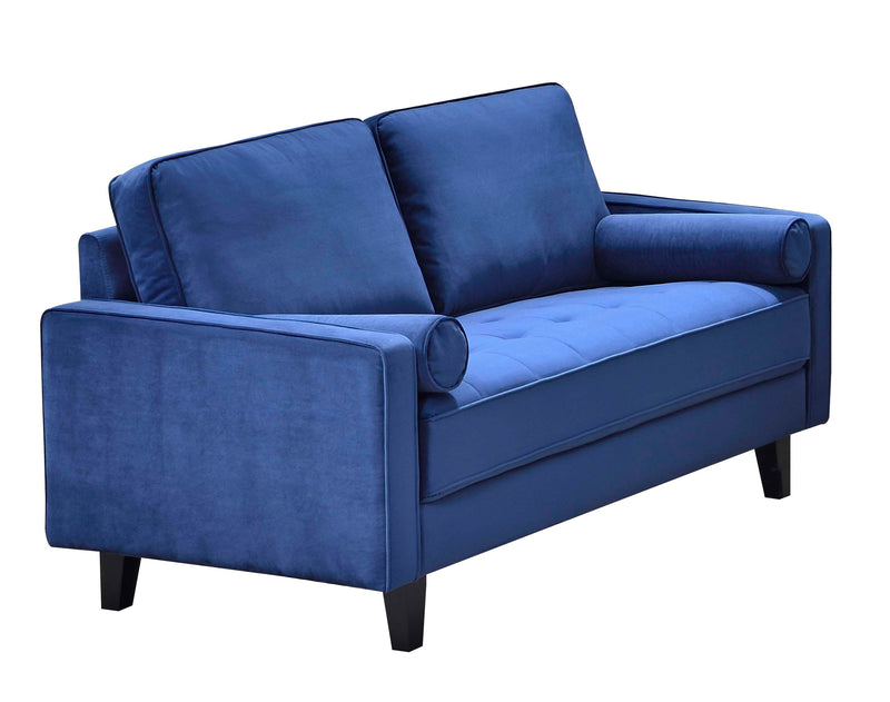 Toulouse 3pc Sofa Set in Blue