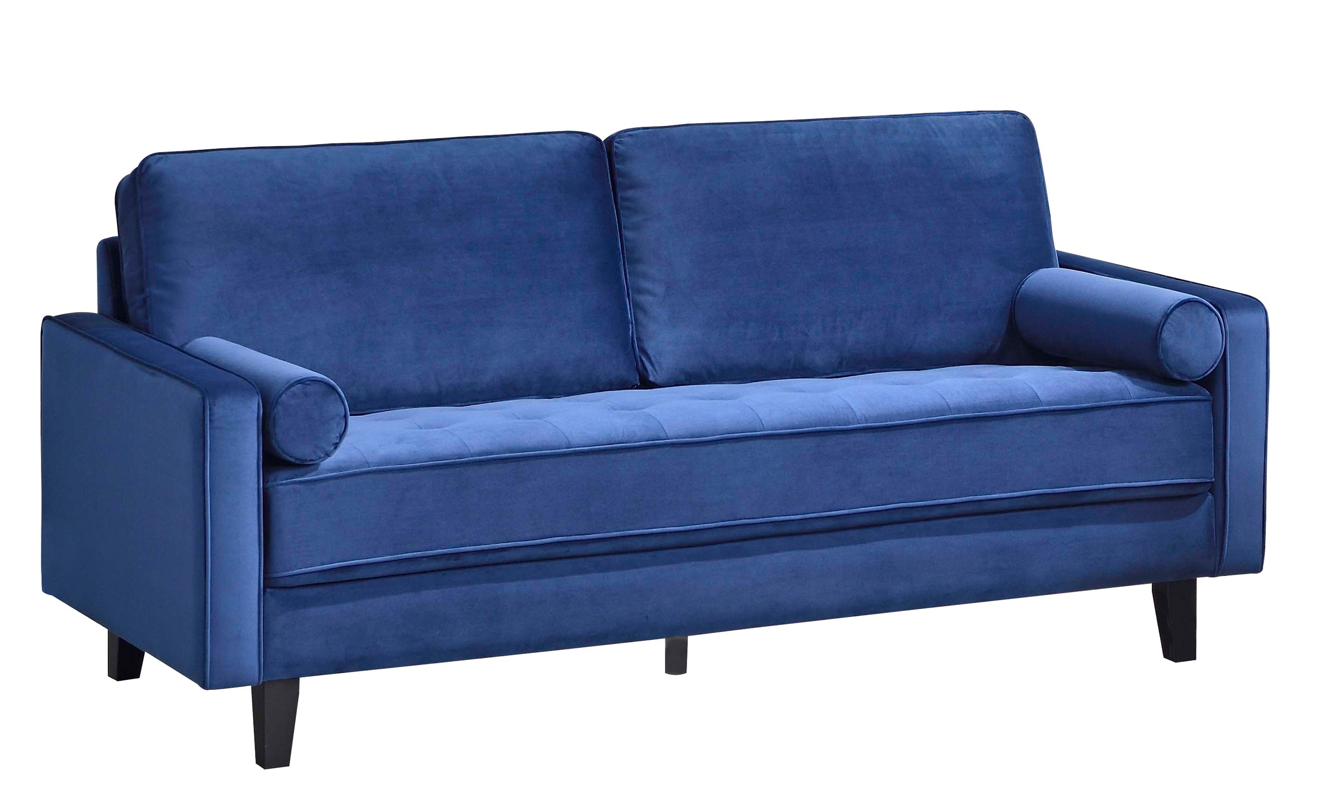 Toulouse 3pc Sofa Set in Blue