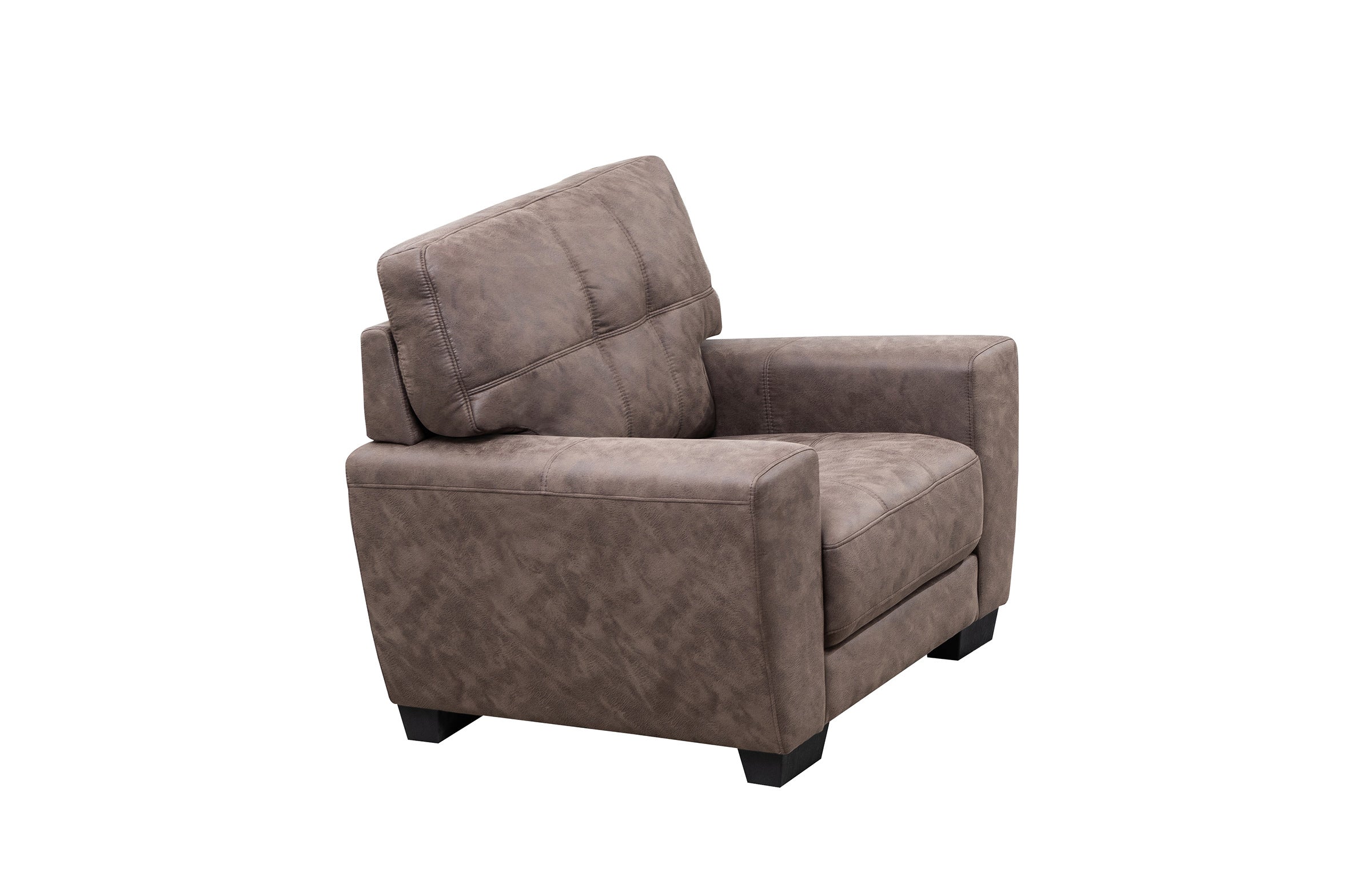 Misha 3pc Sofa Set in Brown