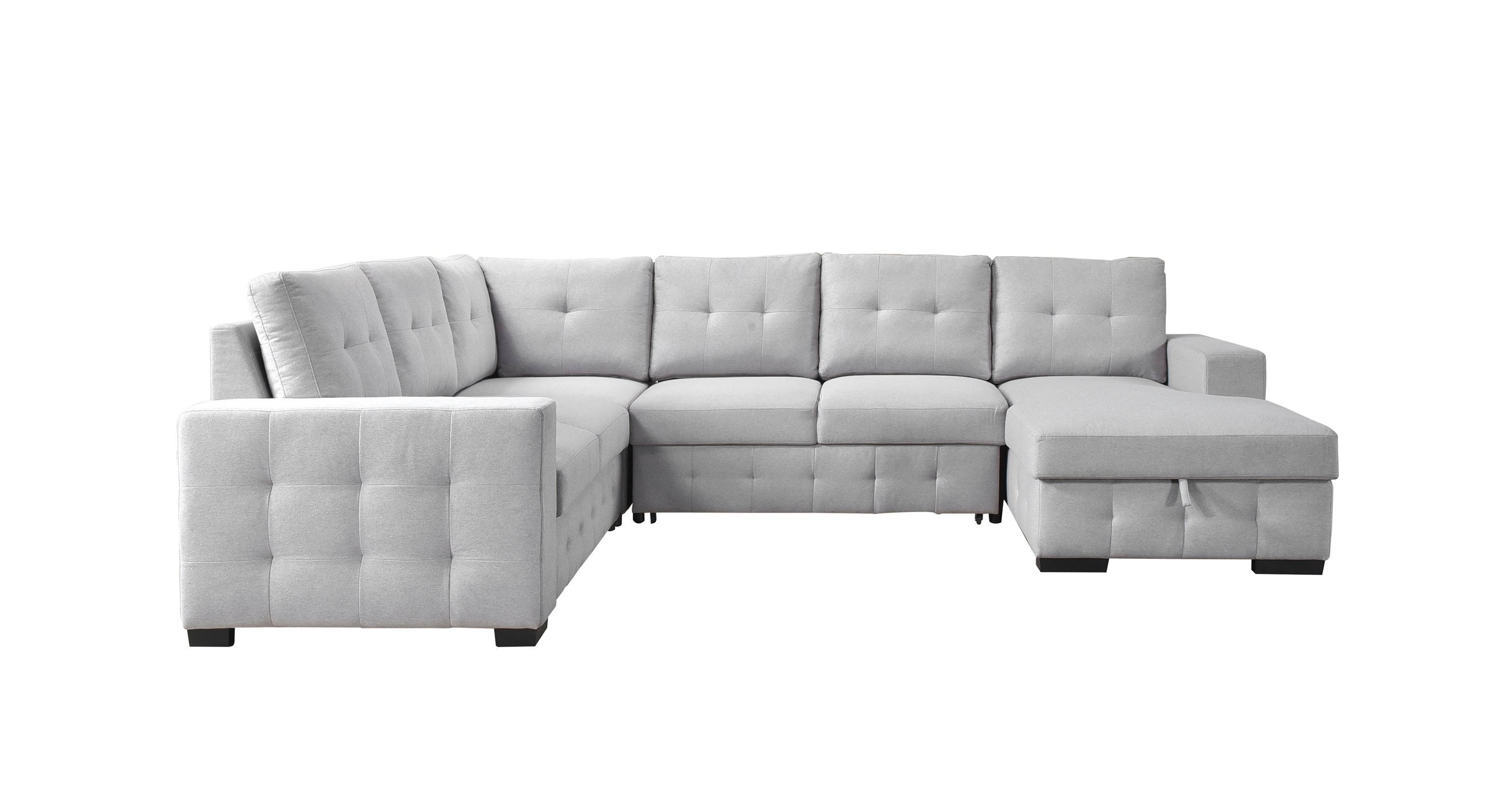 Geneva Sleeper Sectional with Storage