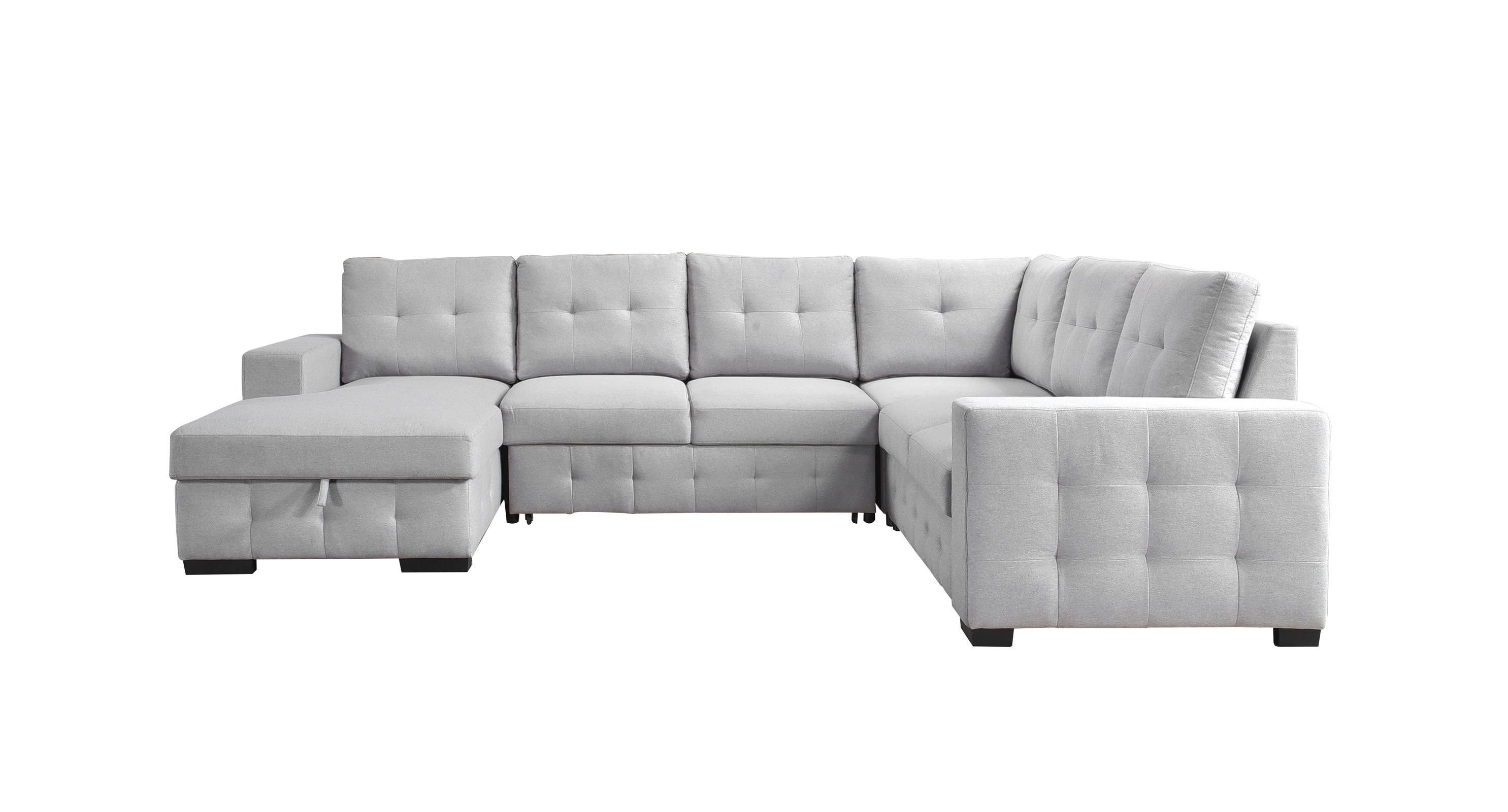 Geneva Sleeper Sectional with Storage