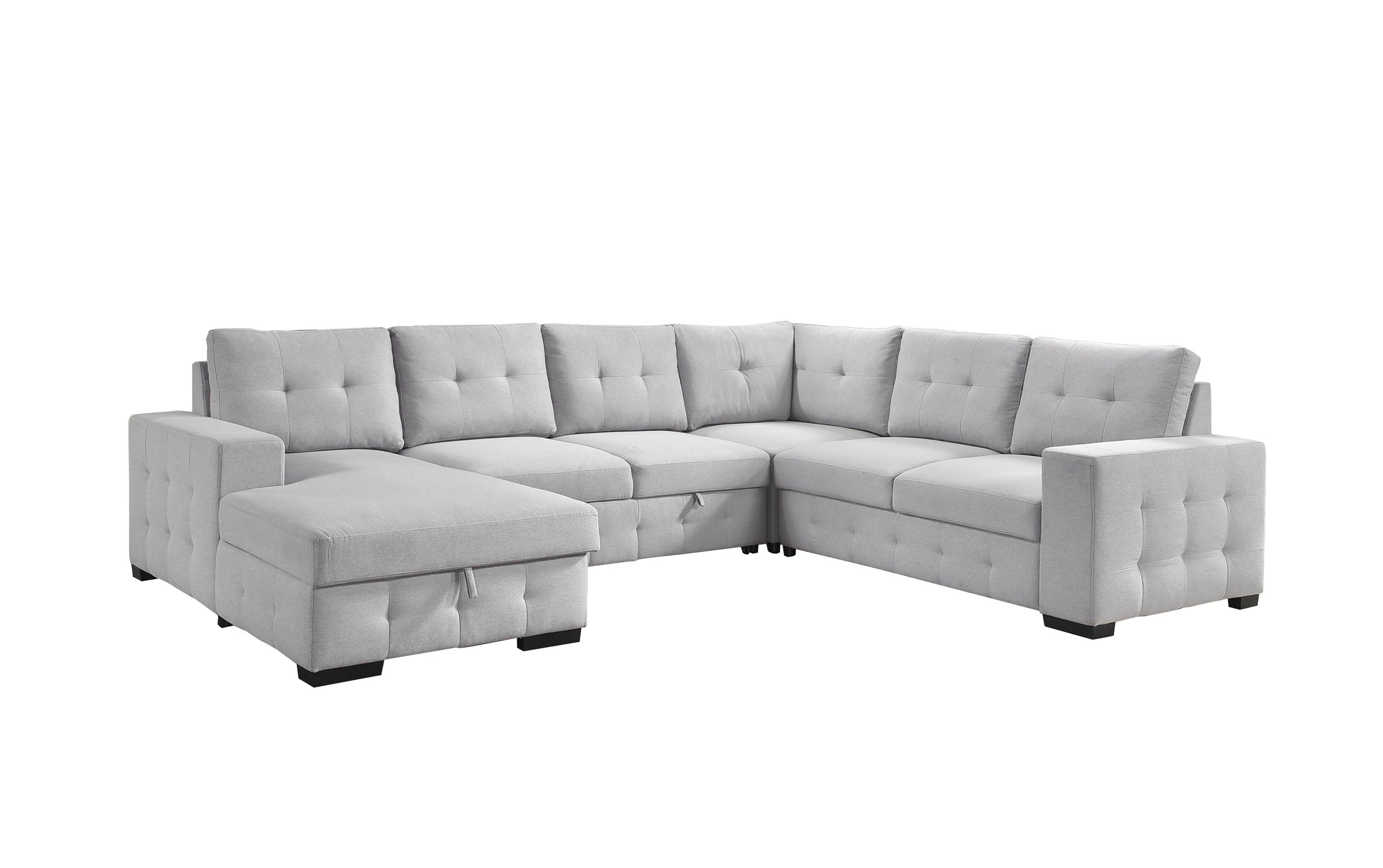 Geneva Sleeper Sectional with Storage