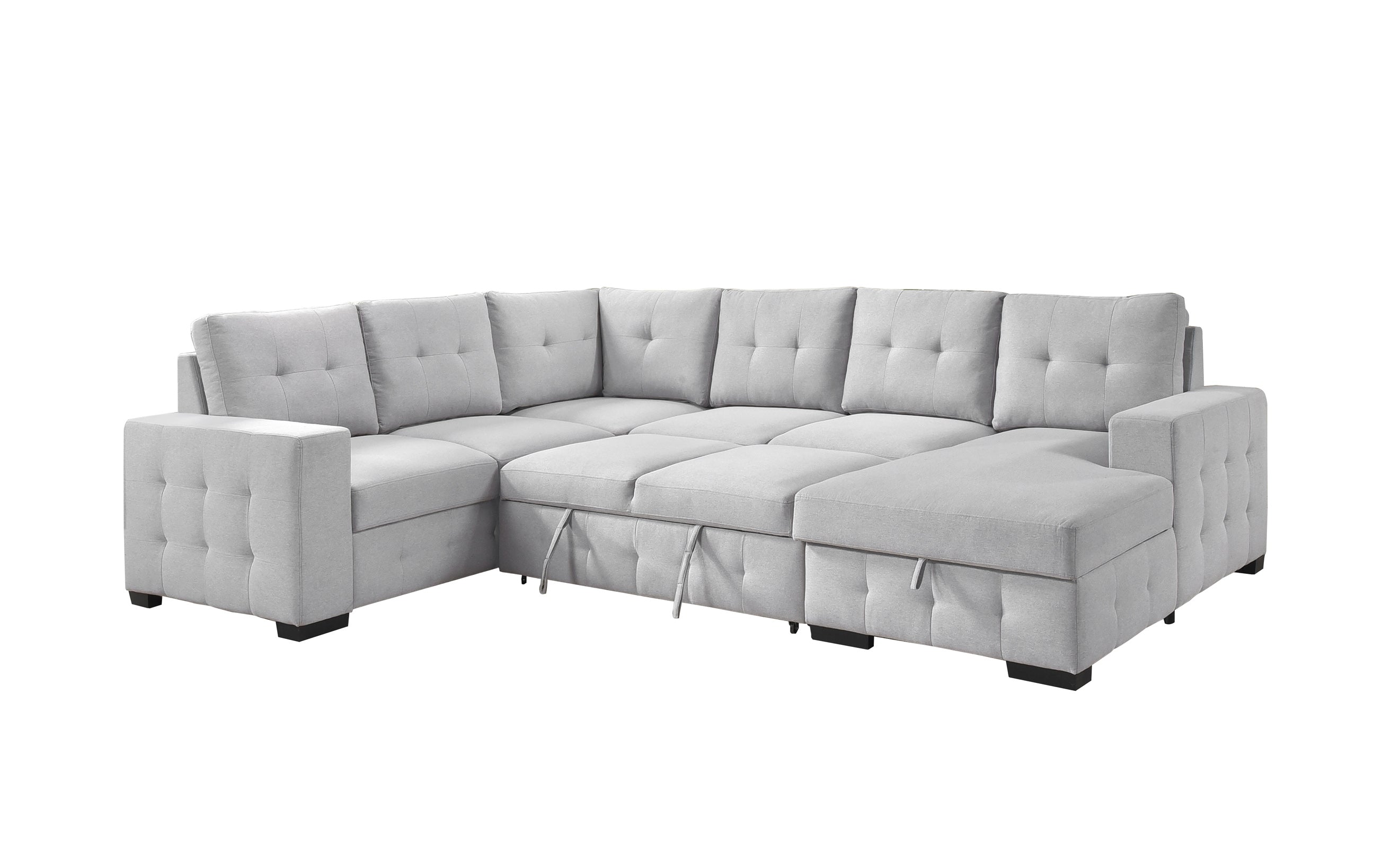 Geneva Sleeper Sectional with Storage