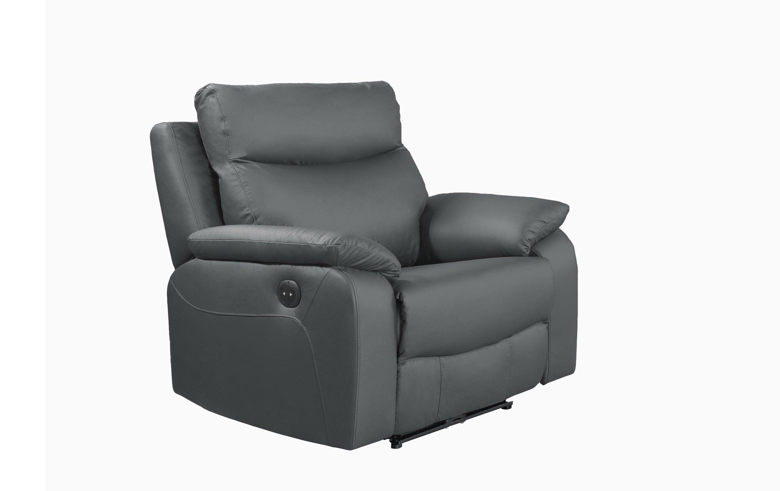 Wembley Genuine Leather Power Recliner Set