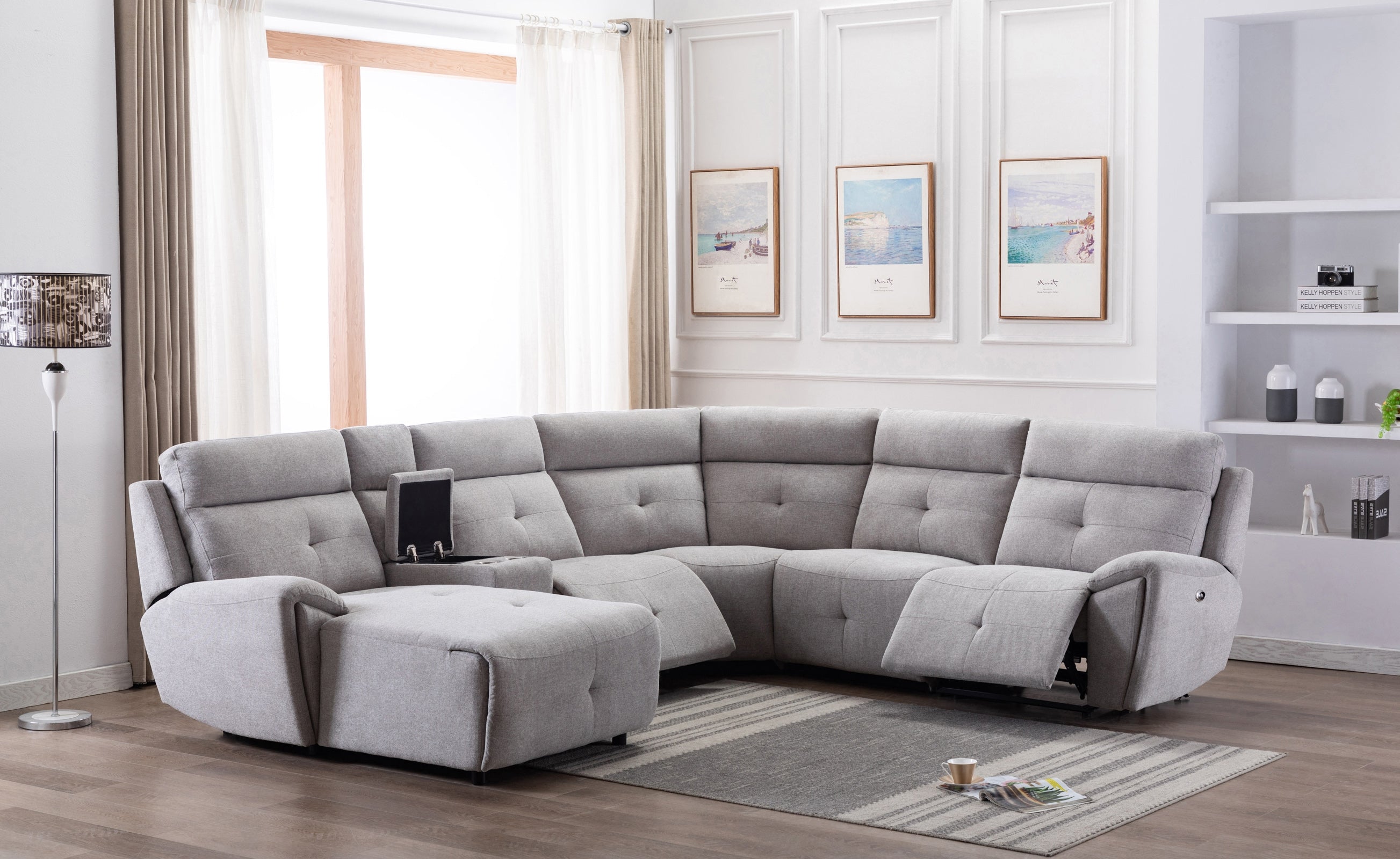 Elijah Power Recliner Sectional