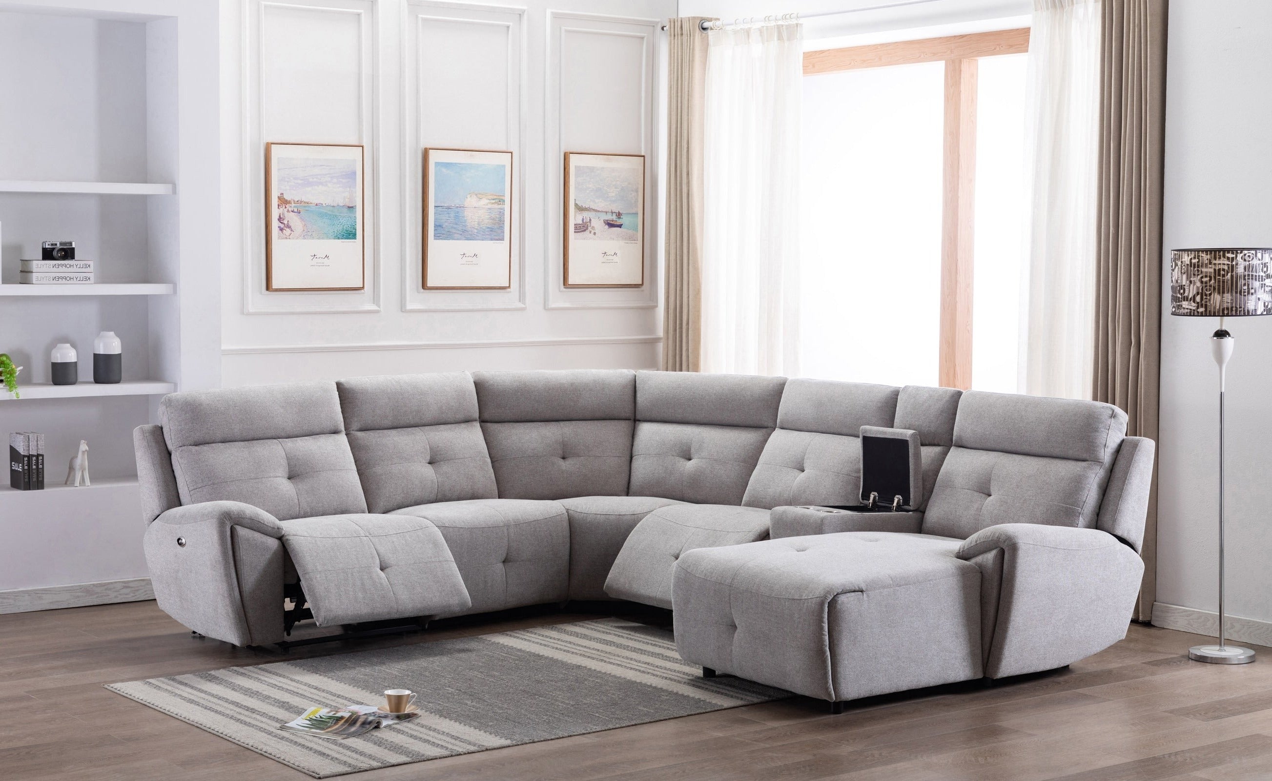 Elijah Power Recliner Sectional