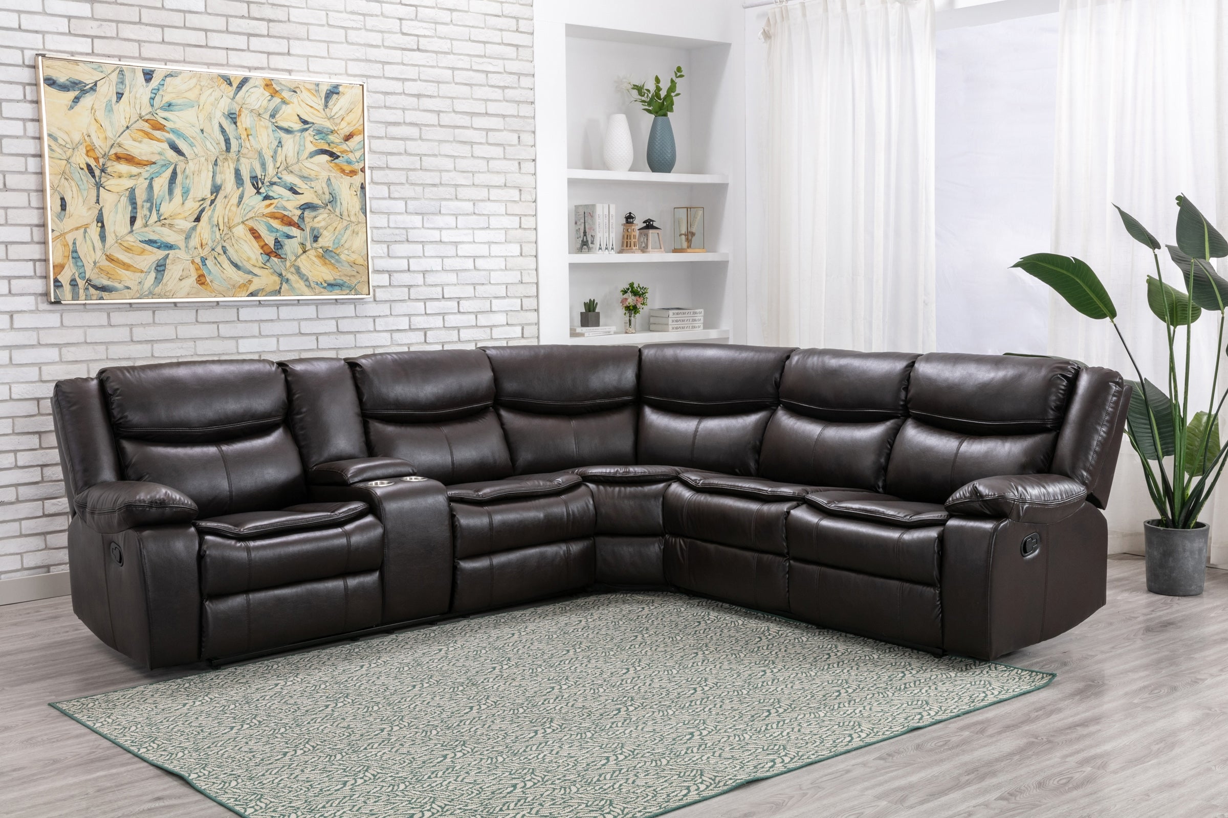 Darnell Manual Reclining Sectional