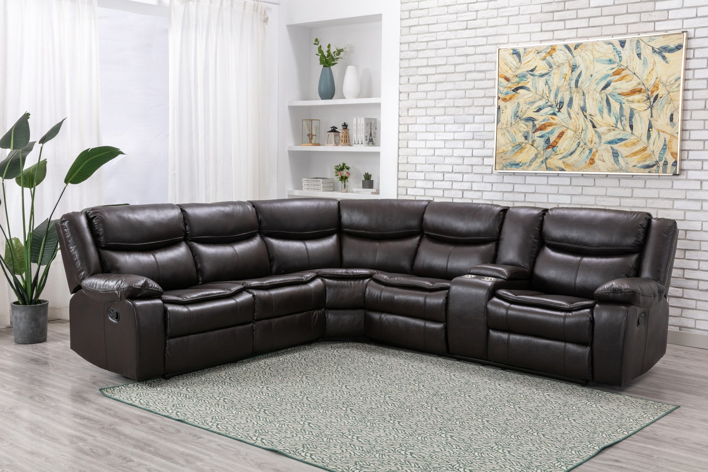 Darnell Manual Reclining Sectional