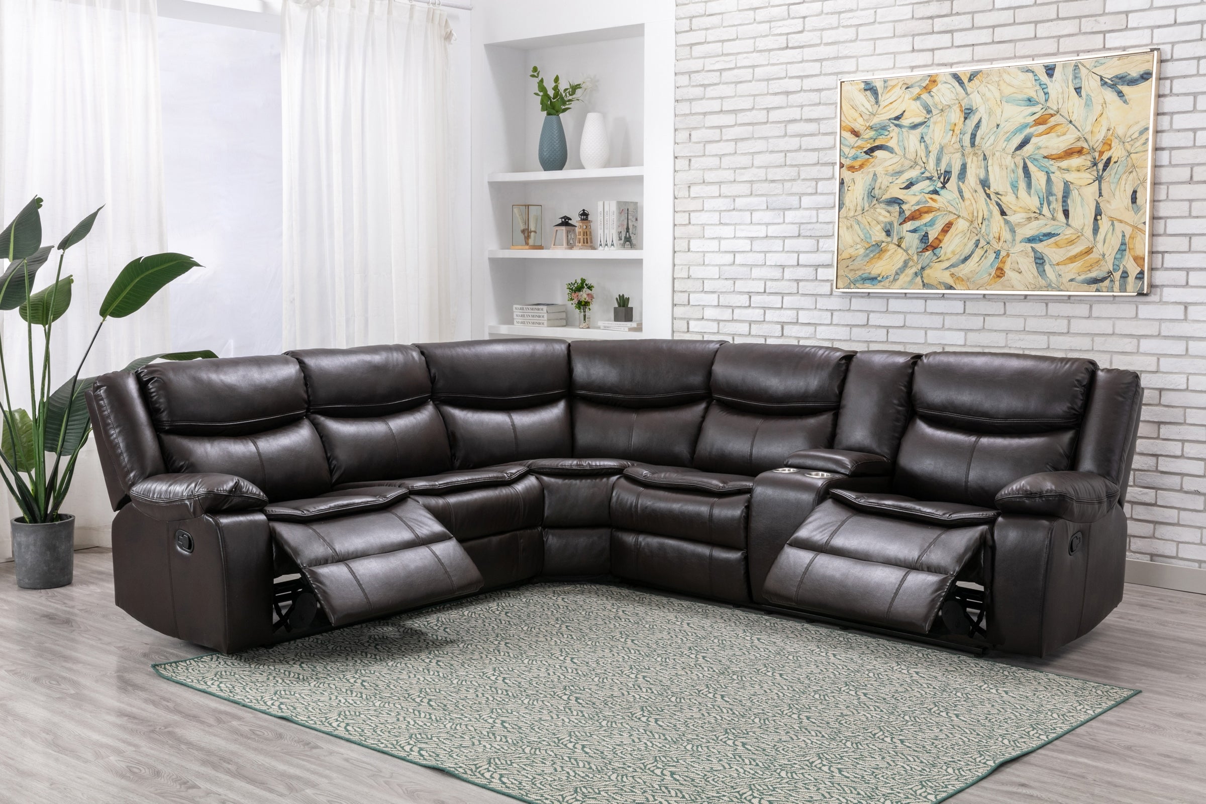 Darnell Manual Reclining Sectional