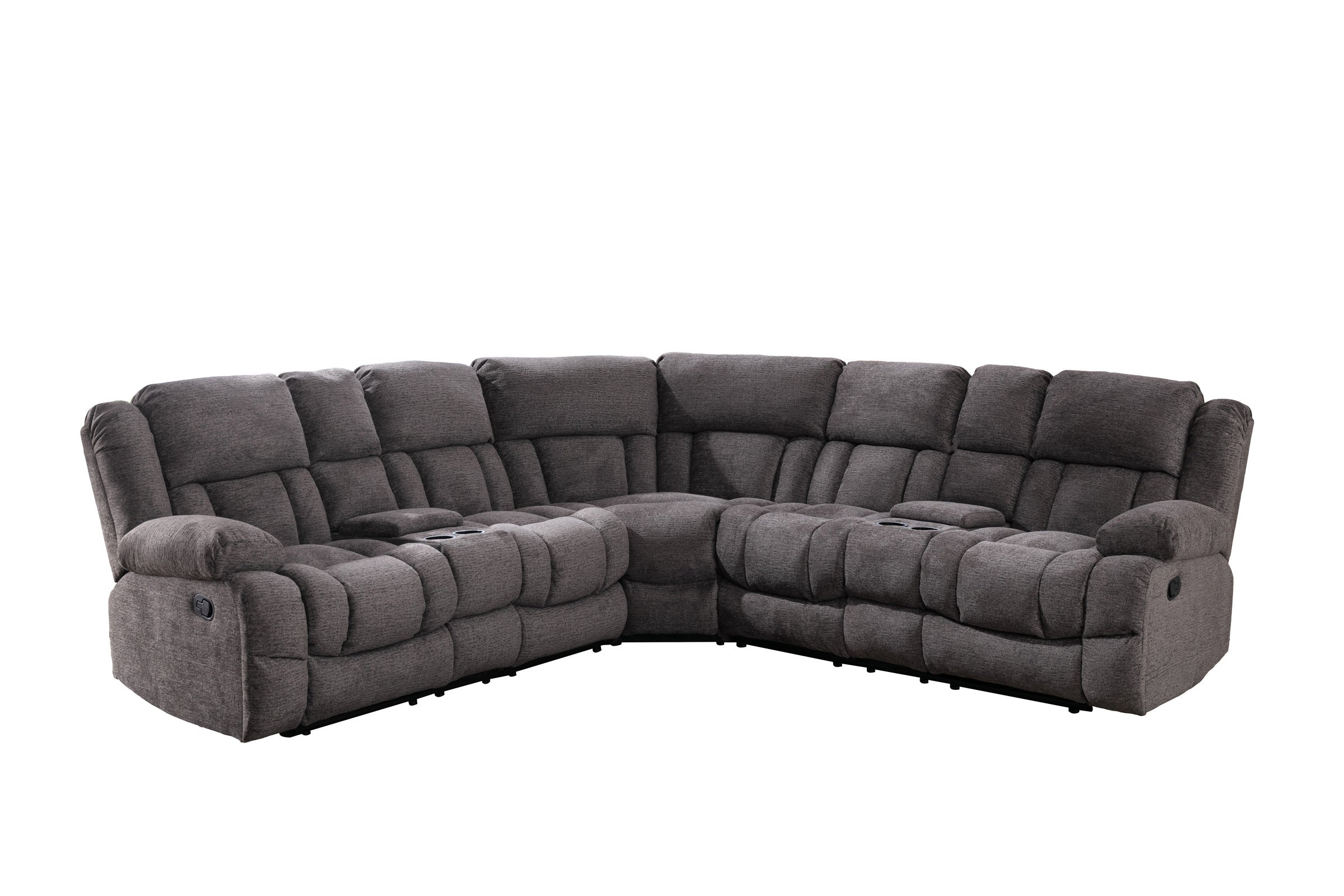 Presley Manual Recliner Sectional