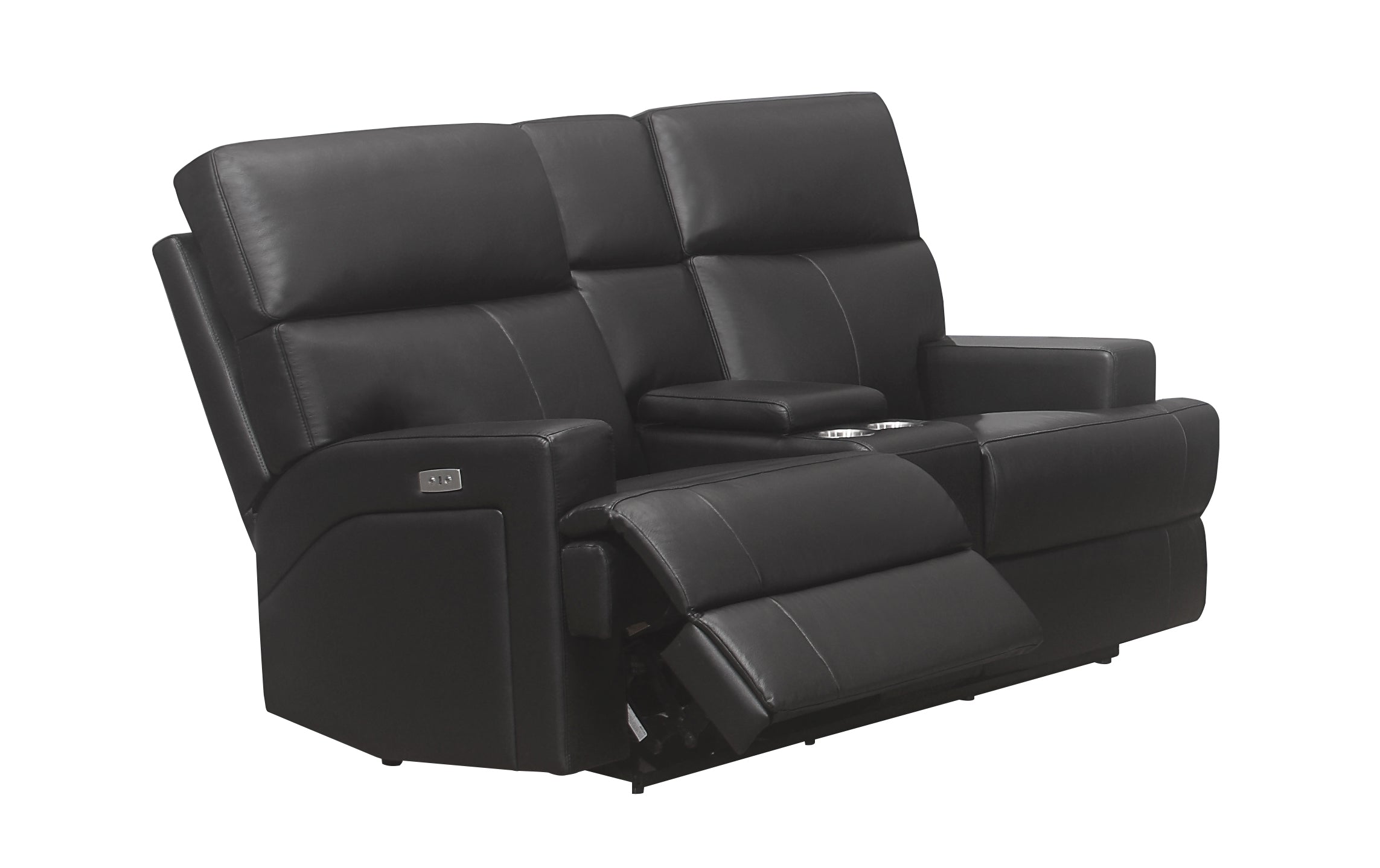 Sethos Power Reclining Sofa & Loveseat Set