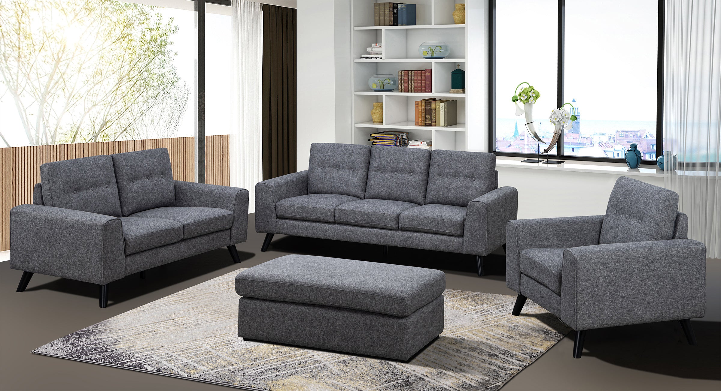 Evelyn Sofa Set