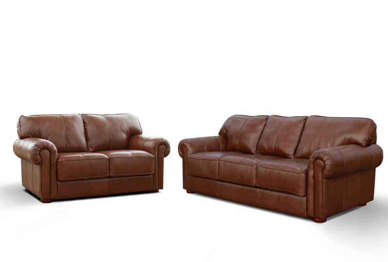 Morro Genuine Leather Sofa Set