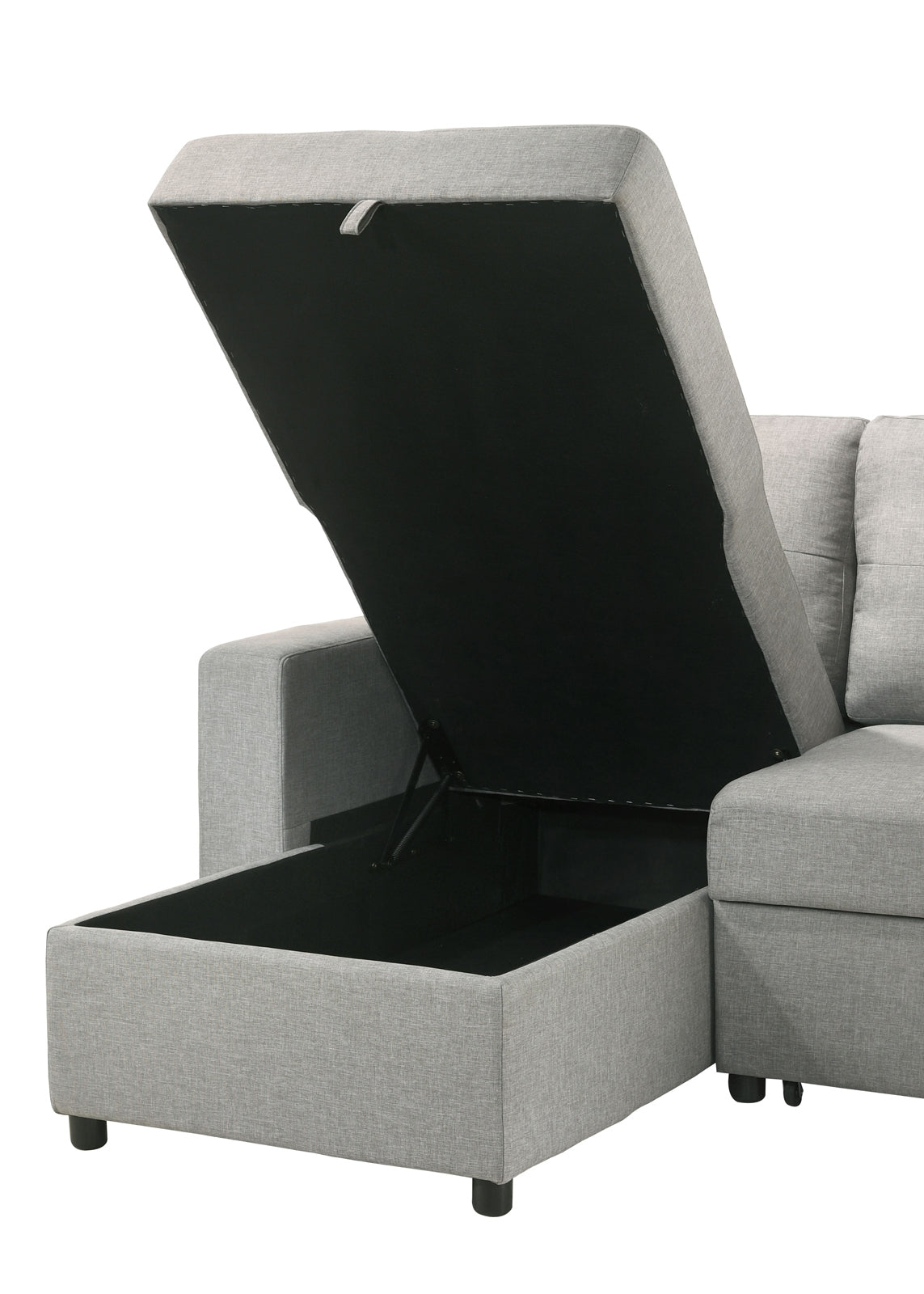 Faber Sleeper Sectional in Grey