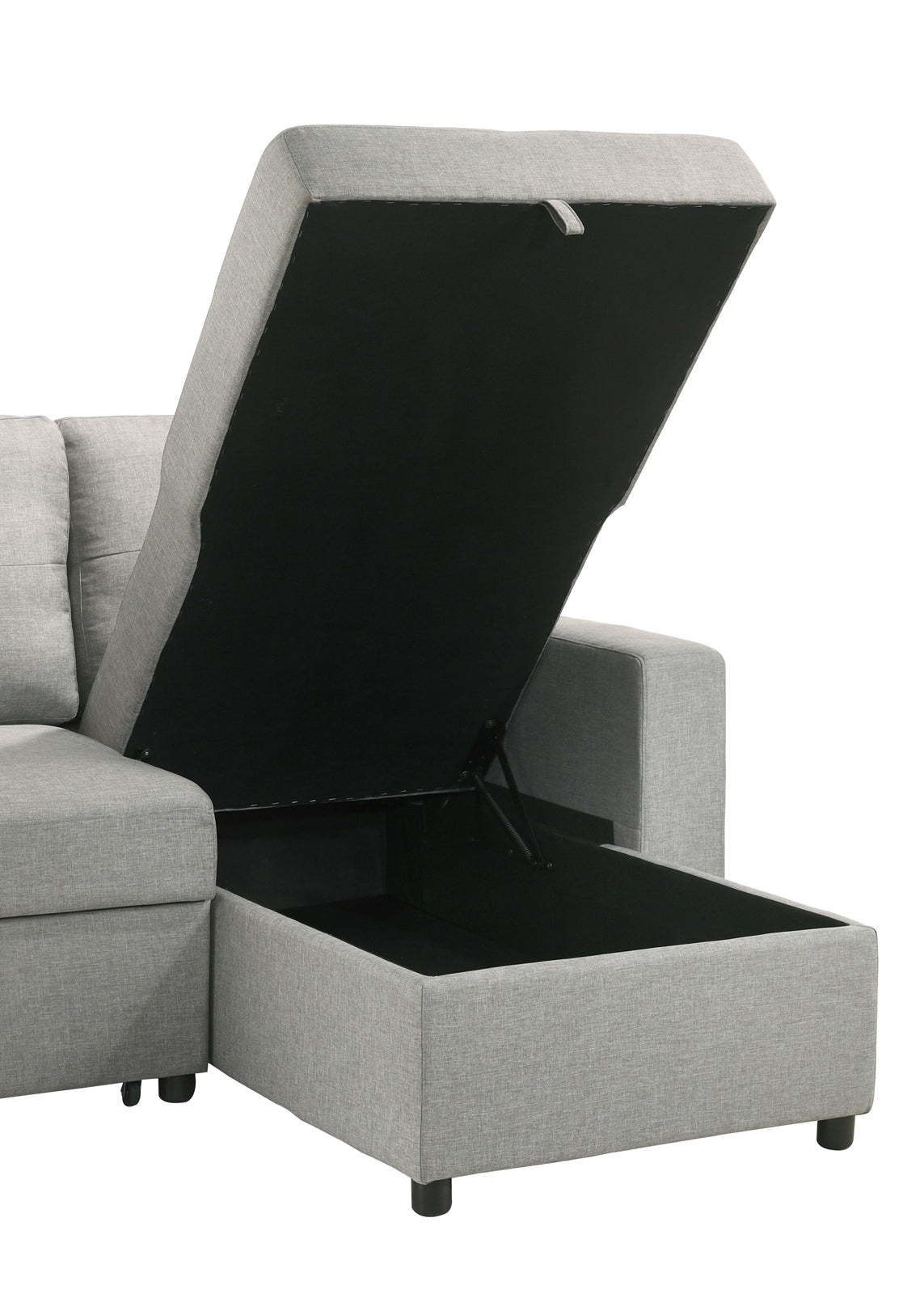 Faber Sleeper Sectional in Grey