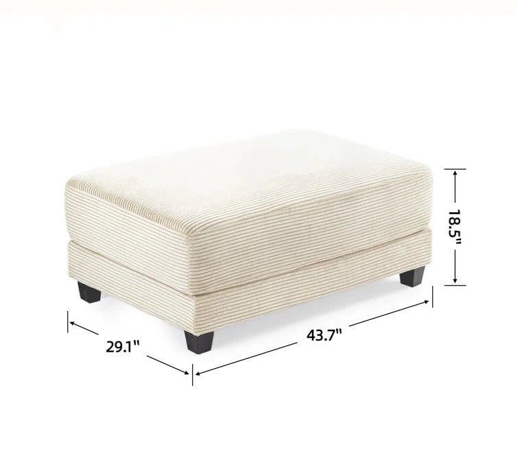 Harvey Sectional with 2 Ottomans