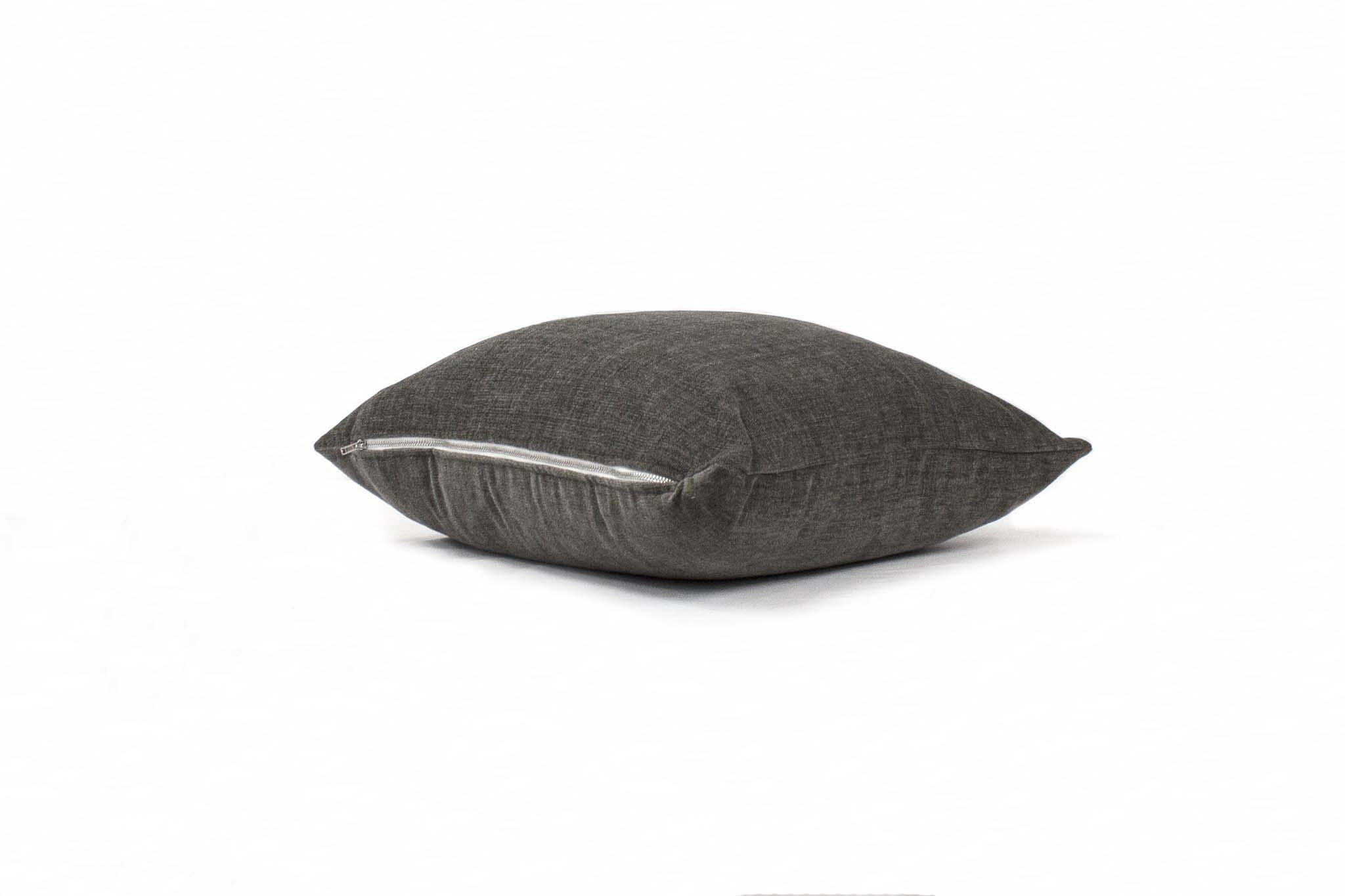 Slate Chenille Cushion Cover