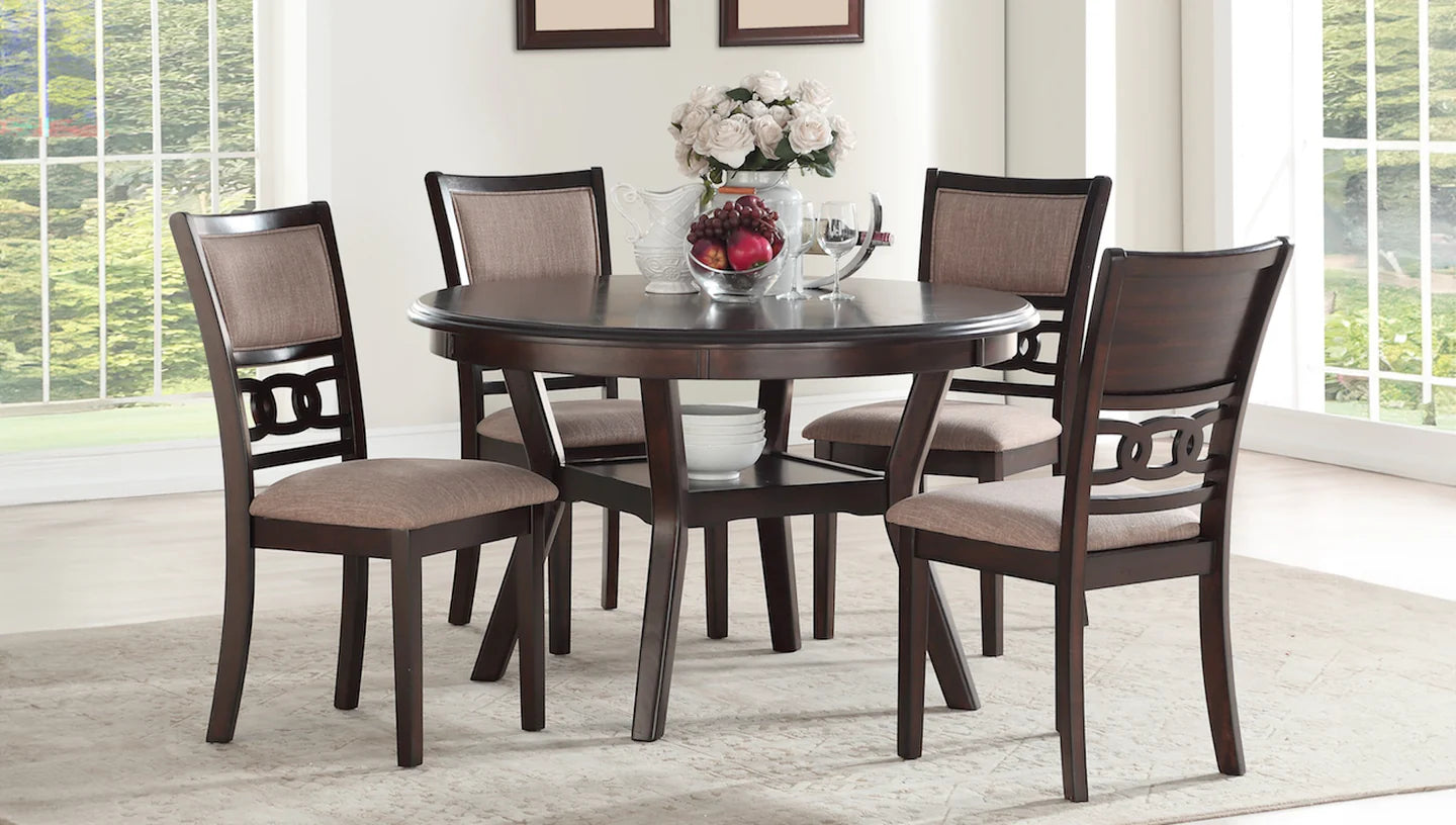 Gia 5pc Round Dining Table