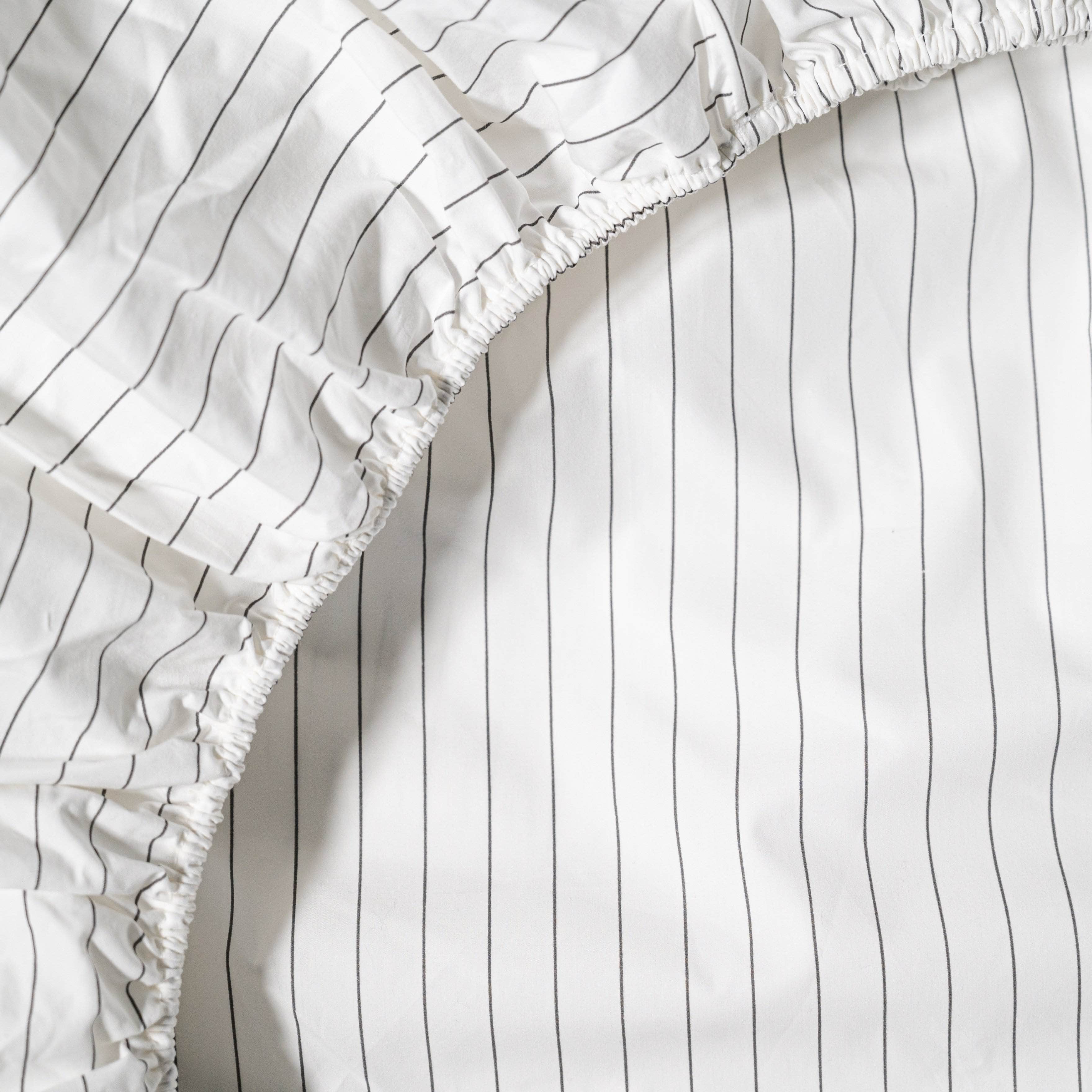 Essential Organic Percale Collection Fitted Sheet