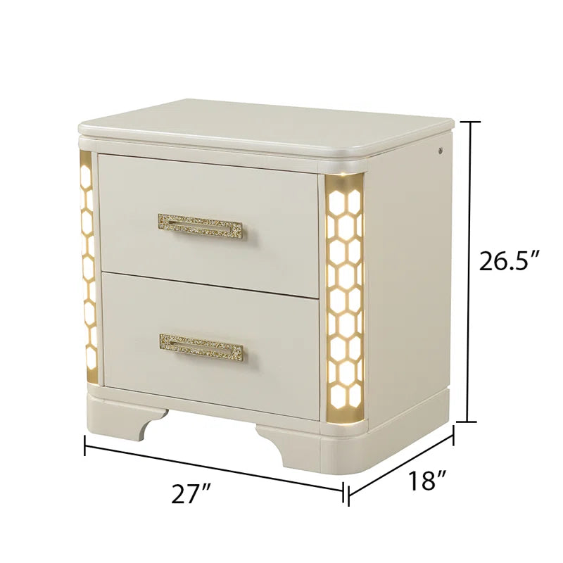 Jasmine 8pc Bedroom Set