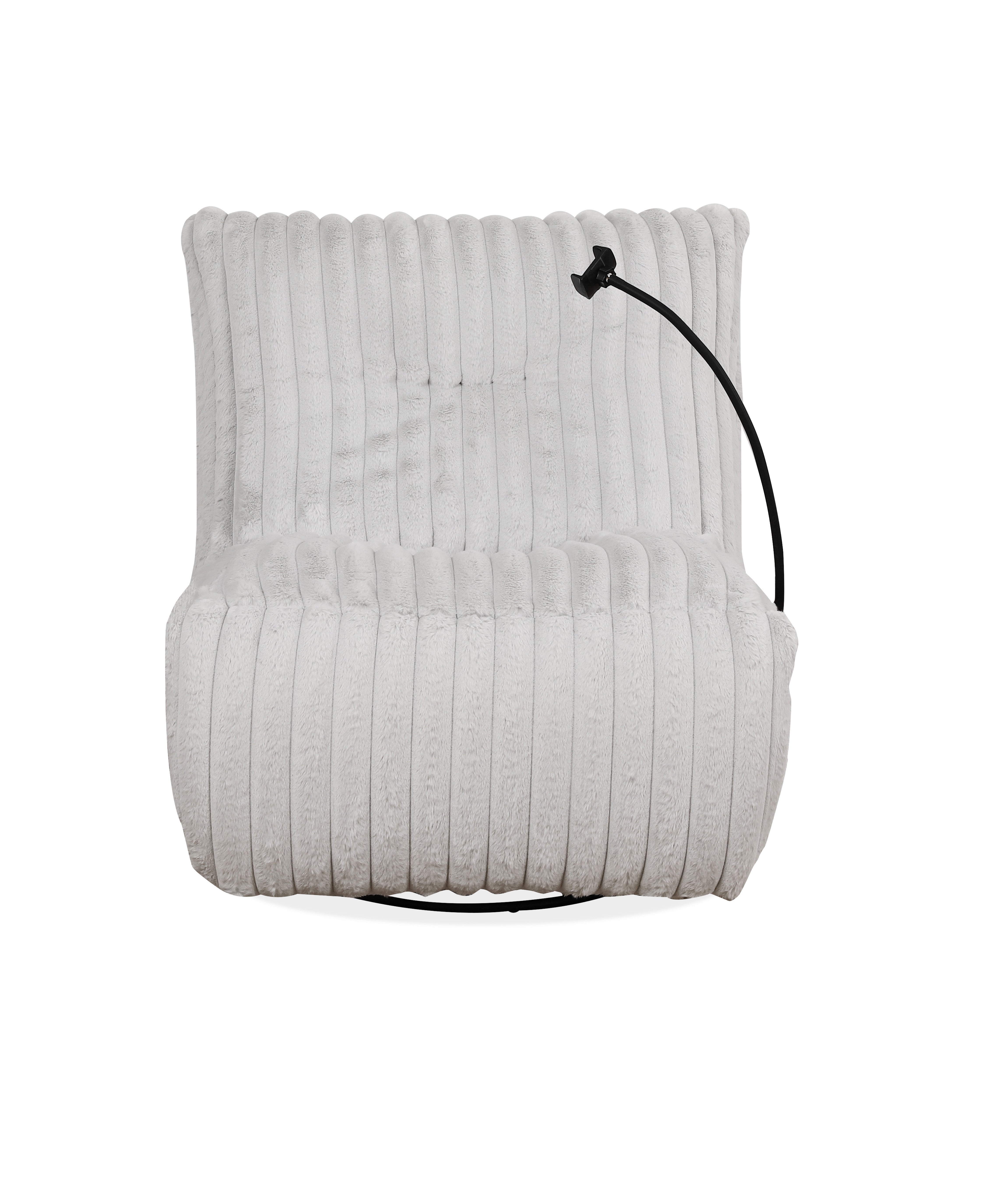 Corduroy Swivel Recliner - IF-6305