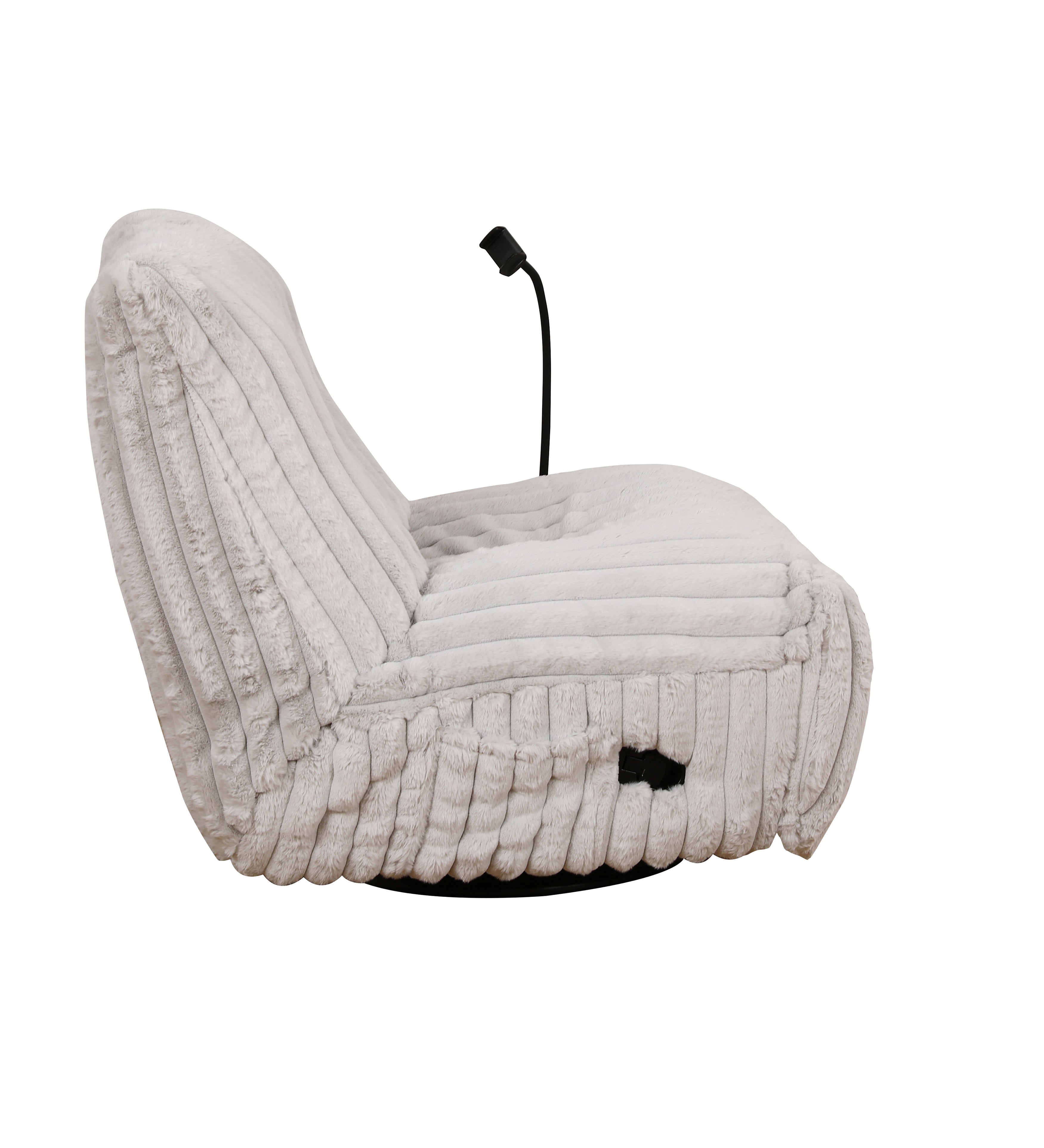 Corduroy Swivel Recliner - IF-6305