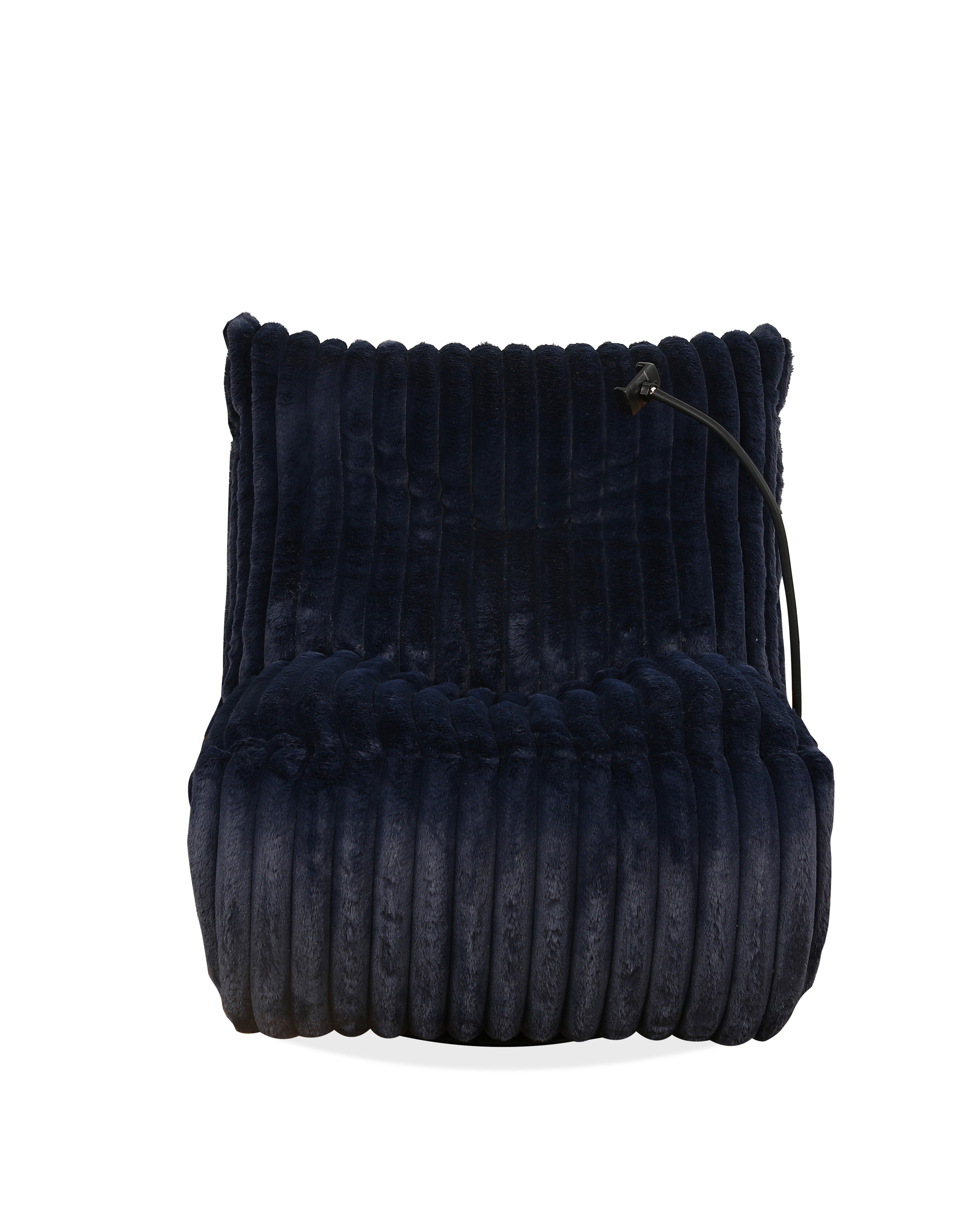 Corduroy Swivel Recliner - IF-6306