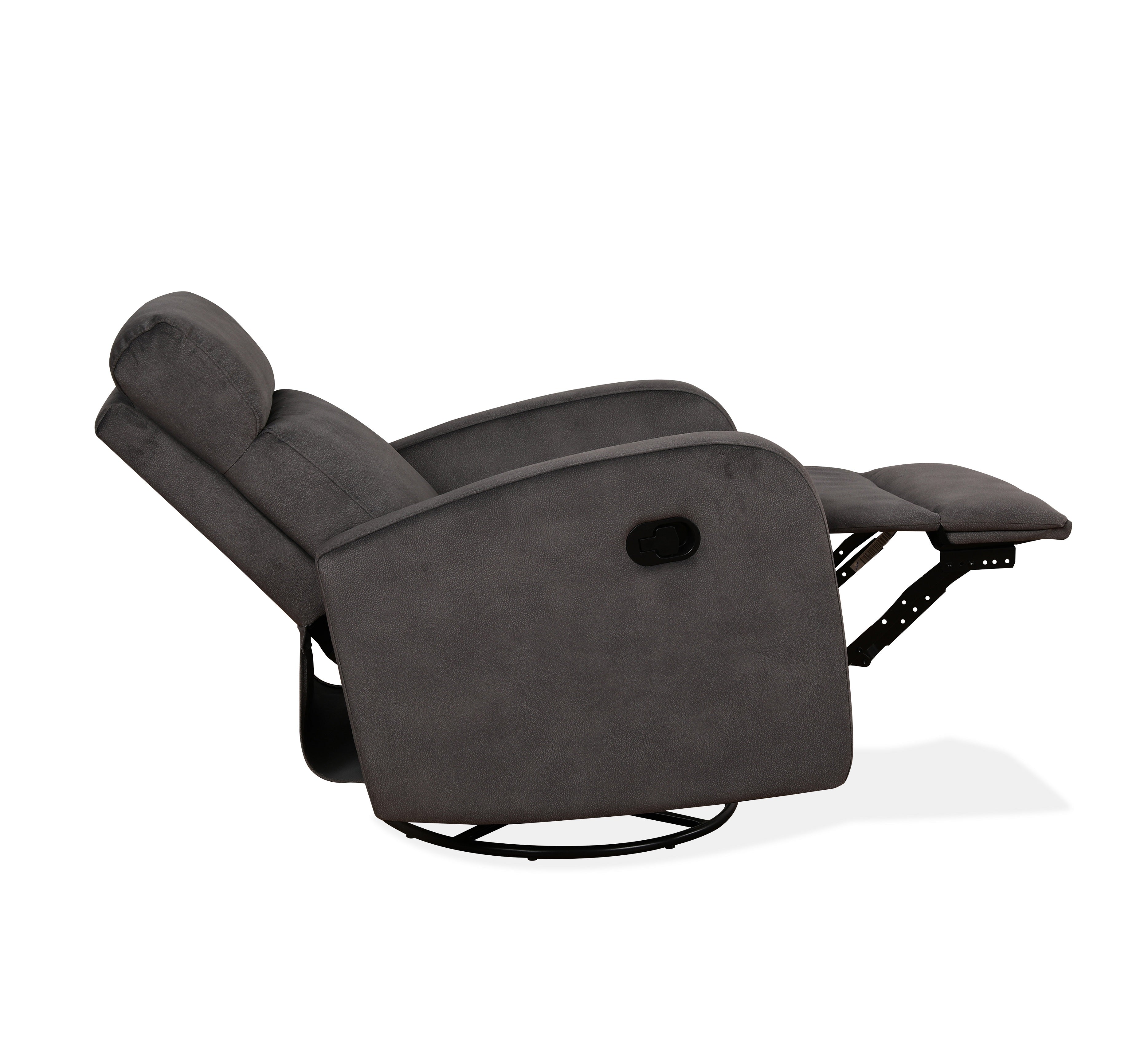 Charcoal Swivel Recliner - IF-6336