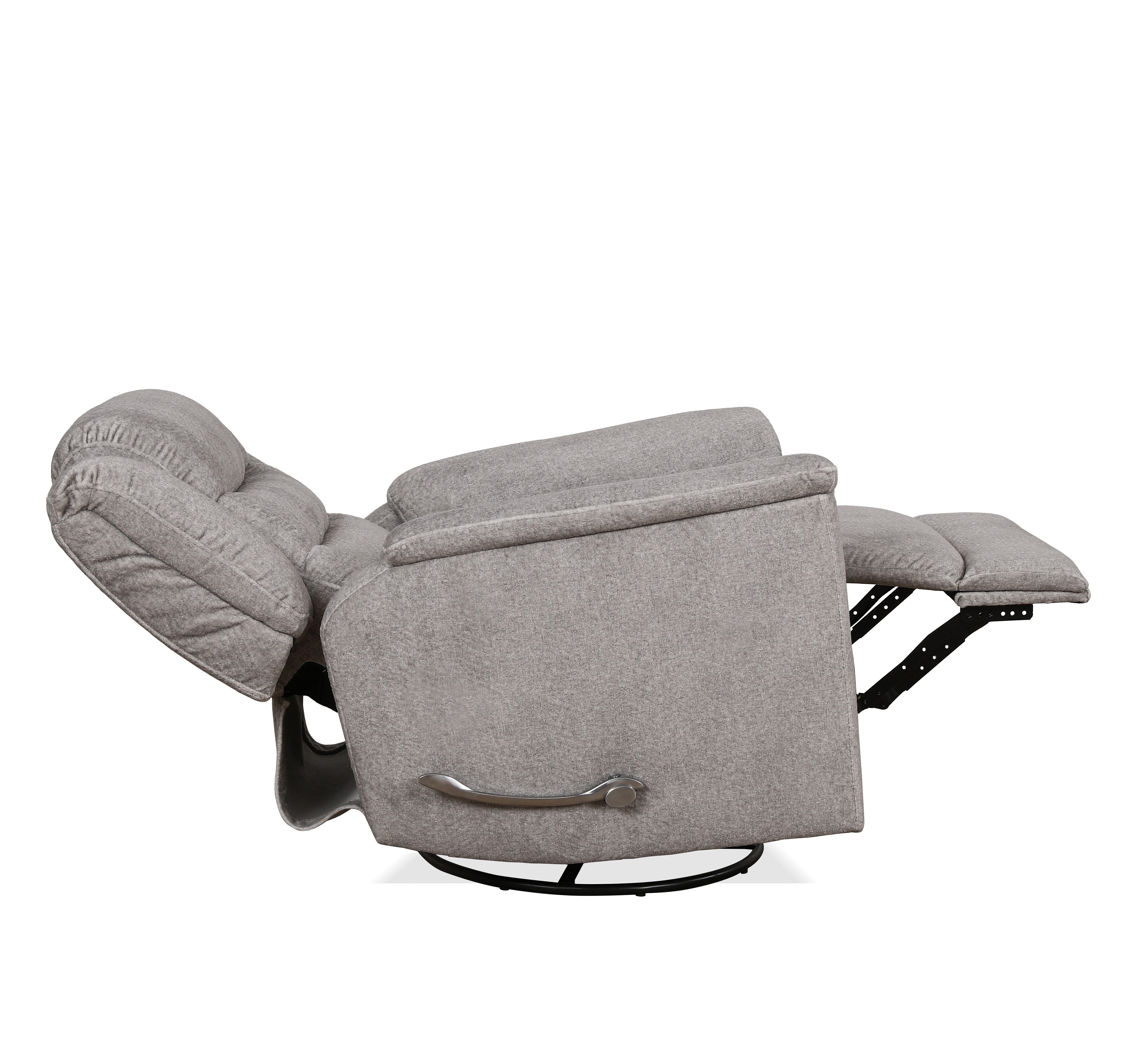 Pewter Swivel Recliner - IF-6345