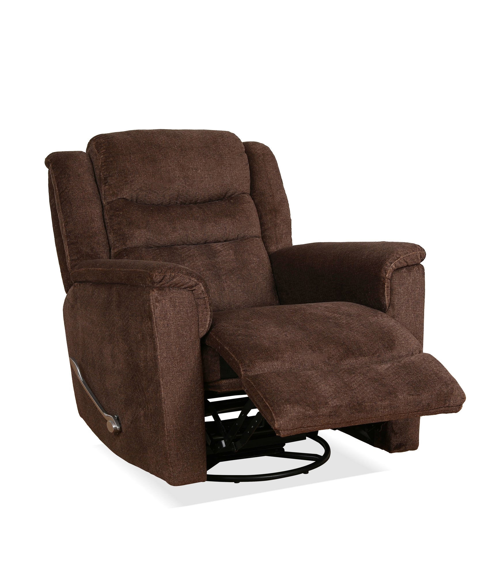 Coffee Swivel Recliner - IF-6346
