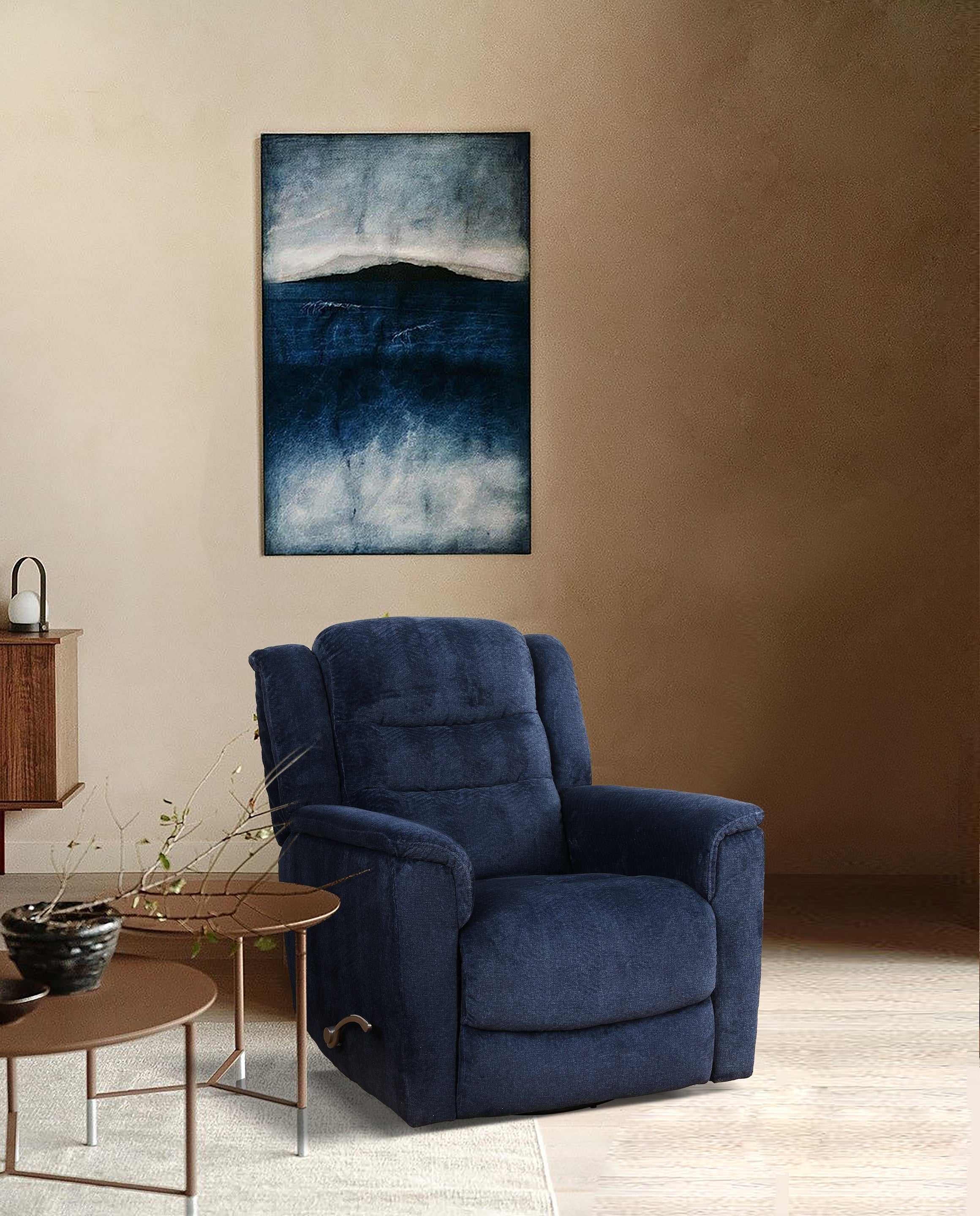 Indigo Swivel Recliner - IF-6347
