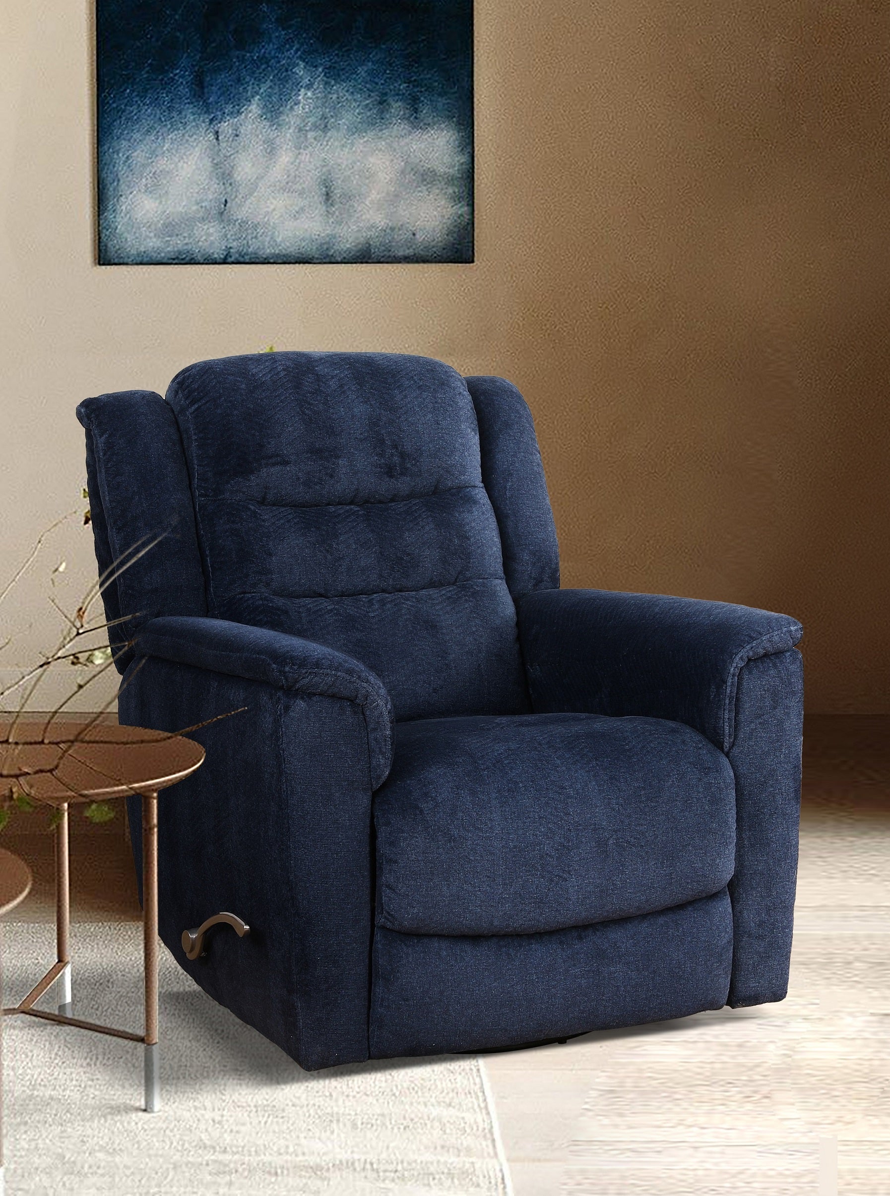 Indigo Swivel Recliner - IF-6347