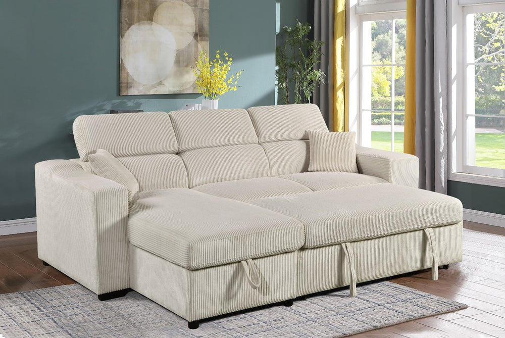 Stripe Sleeper Sectional
