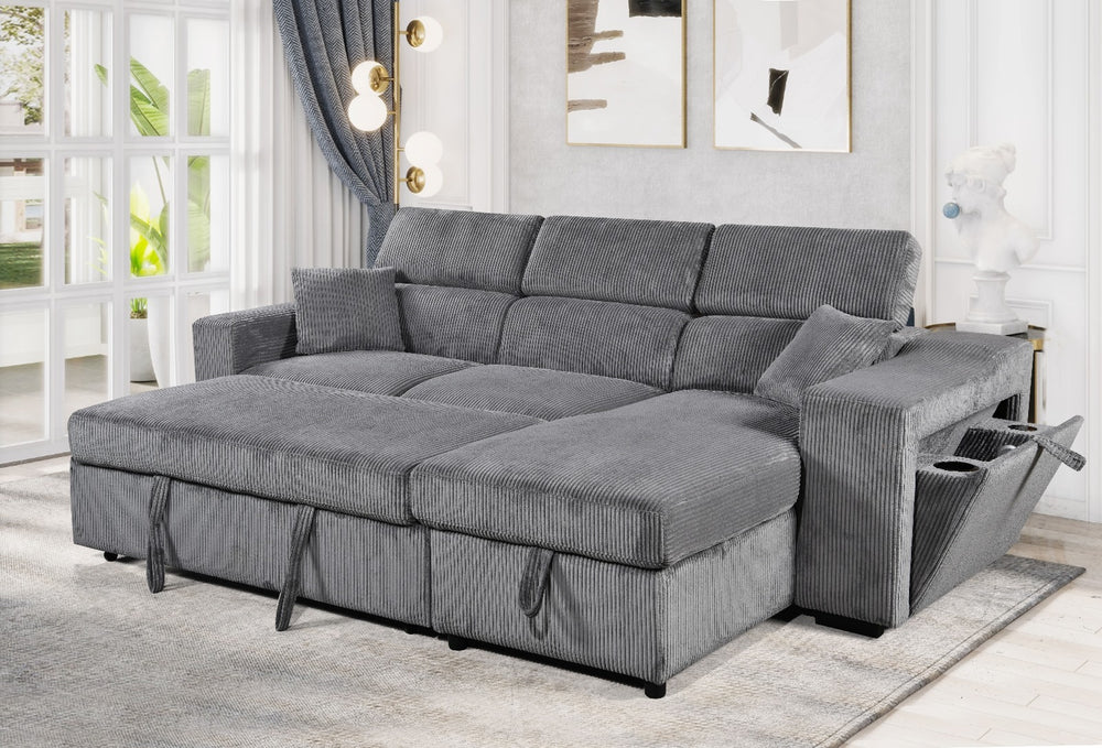 Stripe Sleeper Sectional