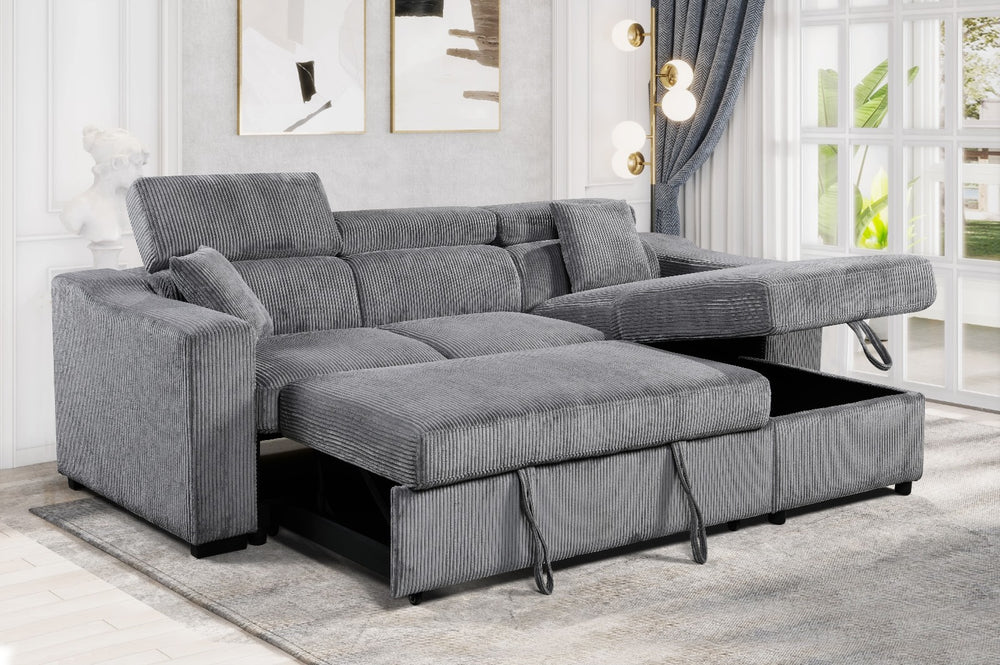 Stripe Sleeper Sectional