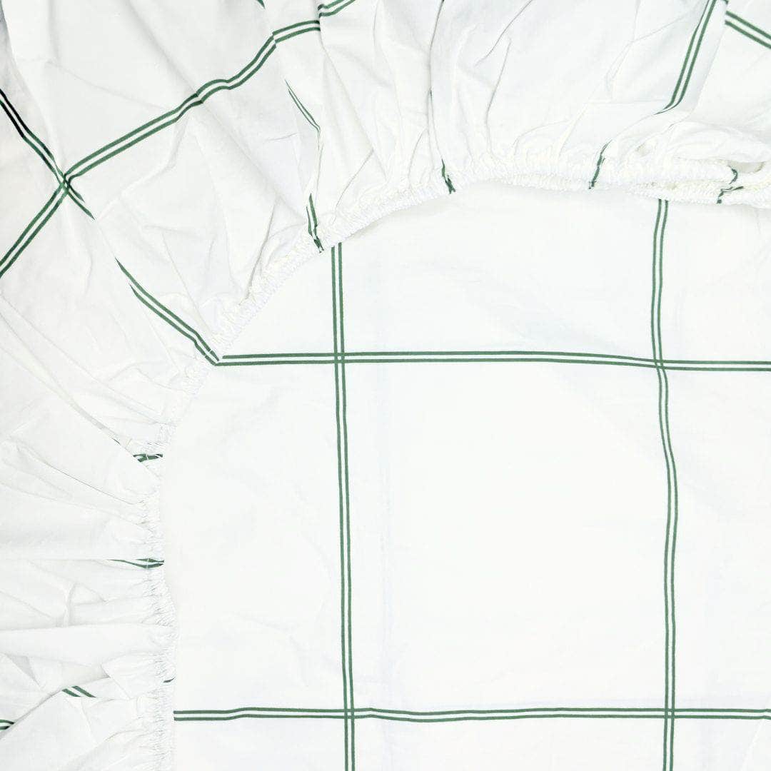 Essential Organic Percale Collection Fitted Sheet