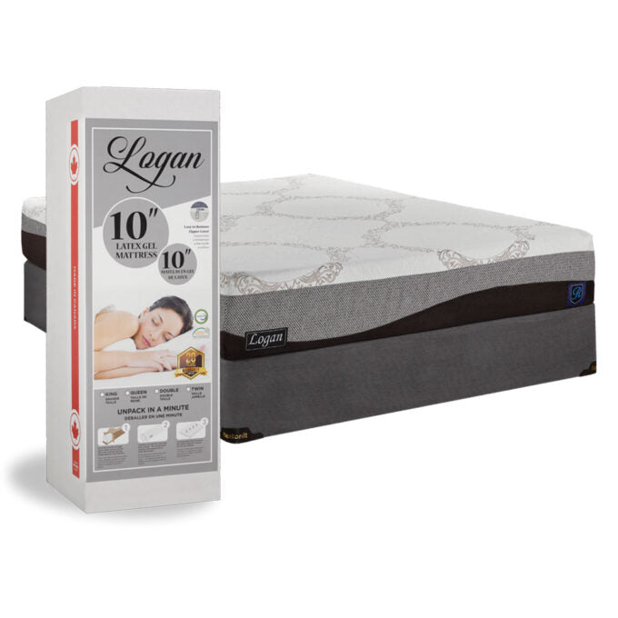 Logan 10" Latex Gel Mattress 🍁