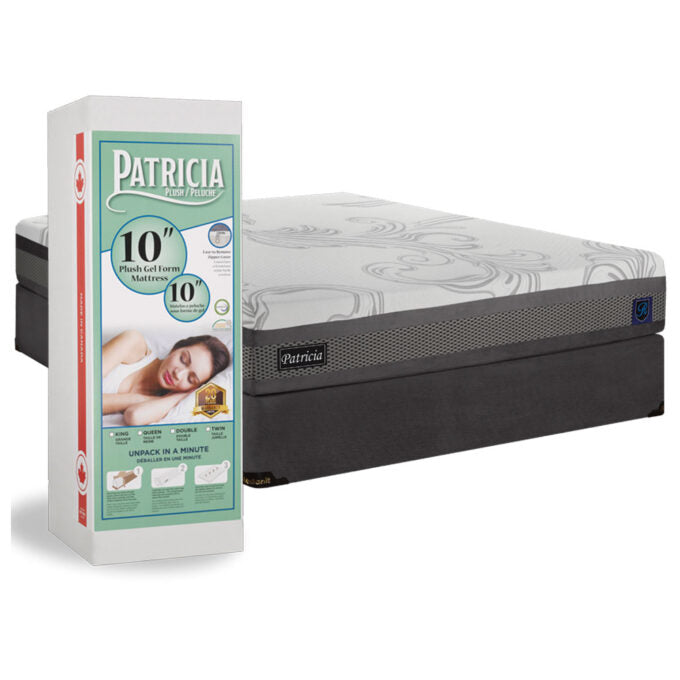 Patricia 10" Cooling Gel Foam Mattress 🍁