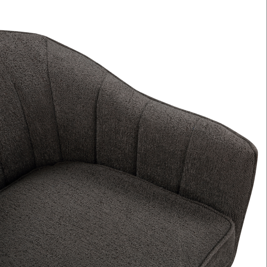 Cutler Accent Chair in Charcoal