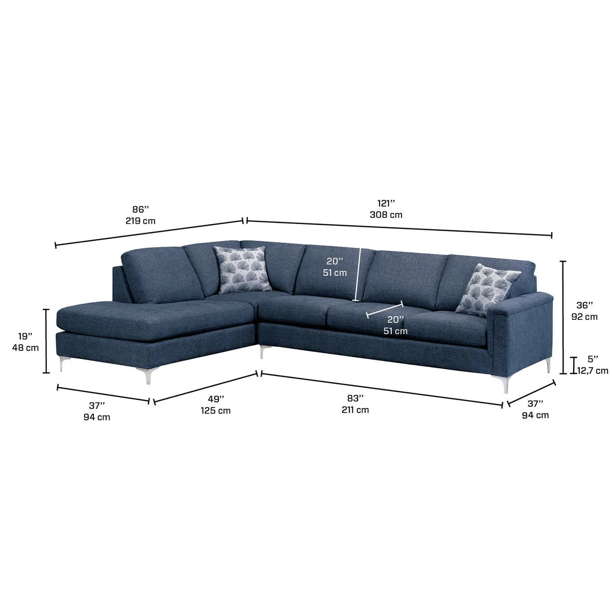 Pulsar Sectional Sofa 🍁