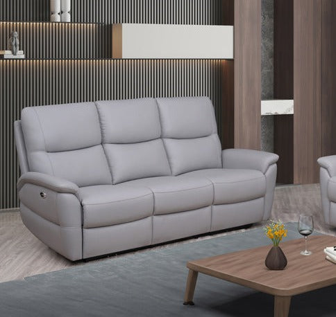 Faux Suede Power Recliner Set - T1121