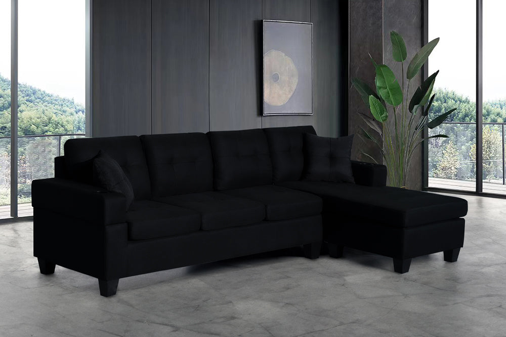 Sectional Sofa w/ Reversible Chaise - T1239