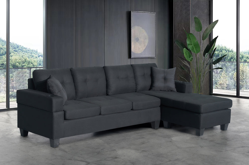 Sectional Sofa w/ Reversible Chaise - T1239